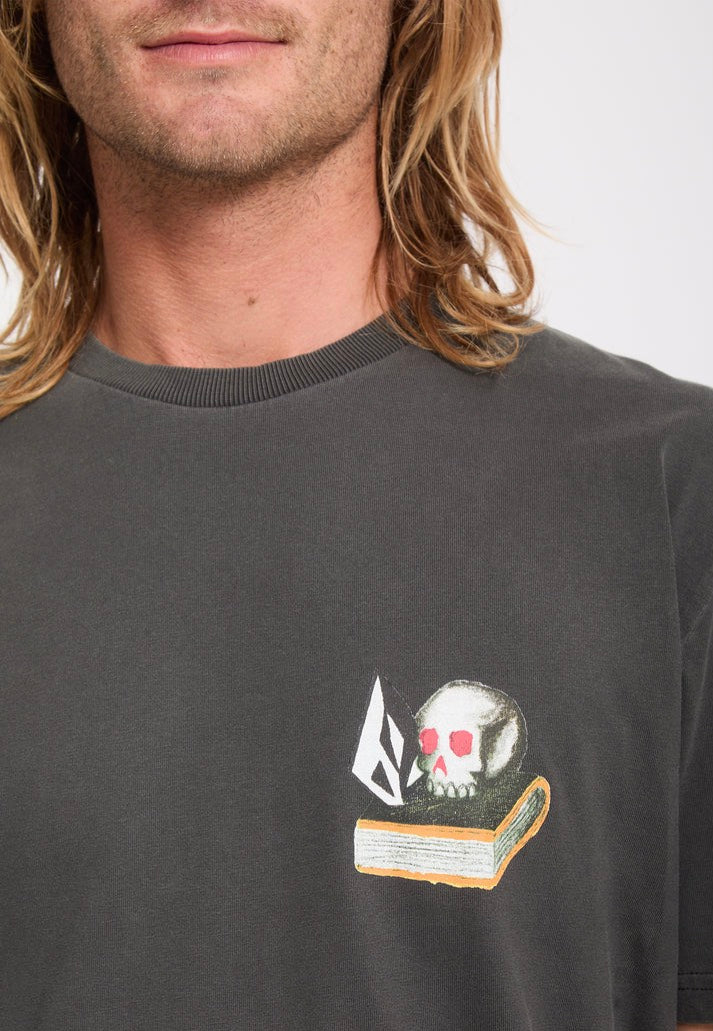 Volcom Boiler Black Camiseta | Men-Image