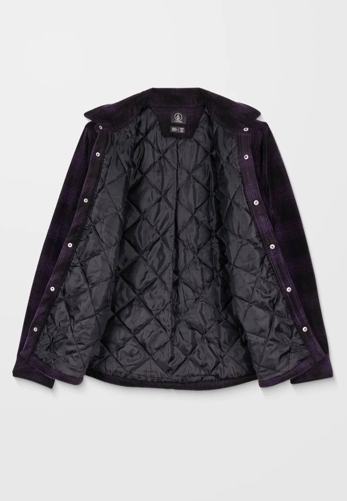 Volcom - Bowered Fleece Dark Purple - Jacket | Men-Image