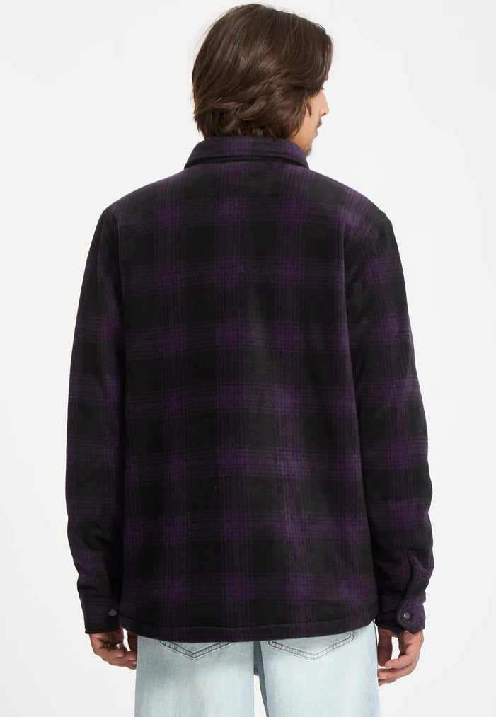 Volcom - Bowered Fleece Dark Purple - Jacket | Men-Image