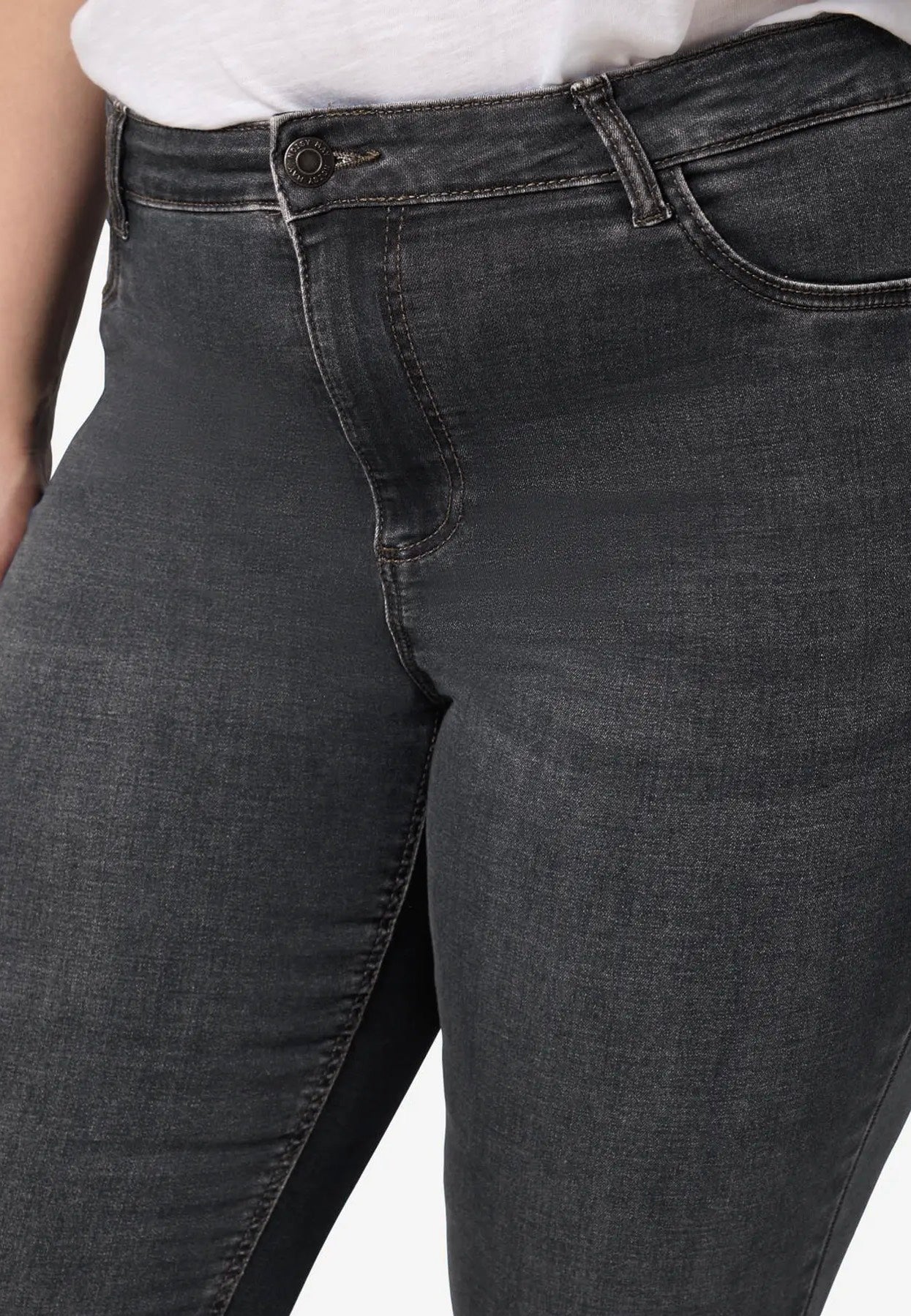 Noisy May - Callie Curve Medium Grey Denim - Jeans | Women-Image