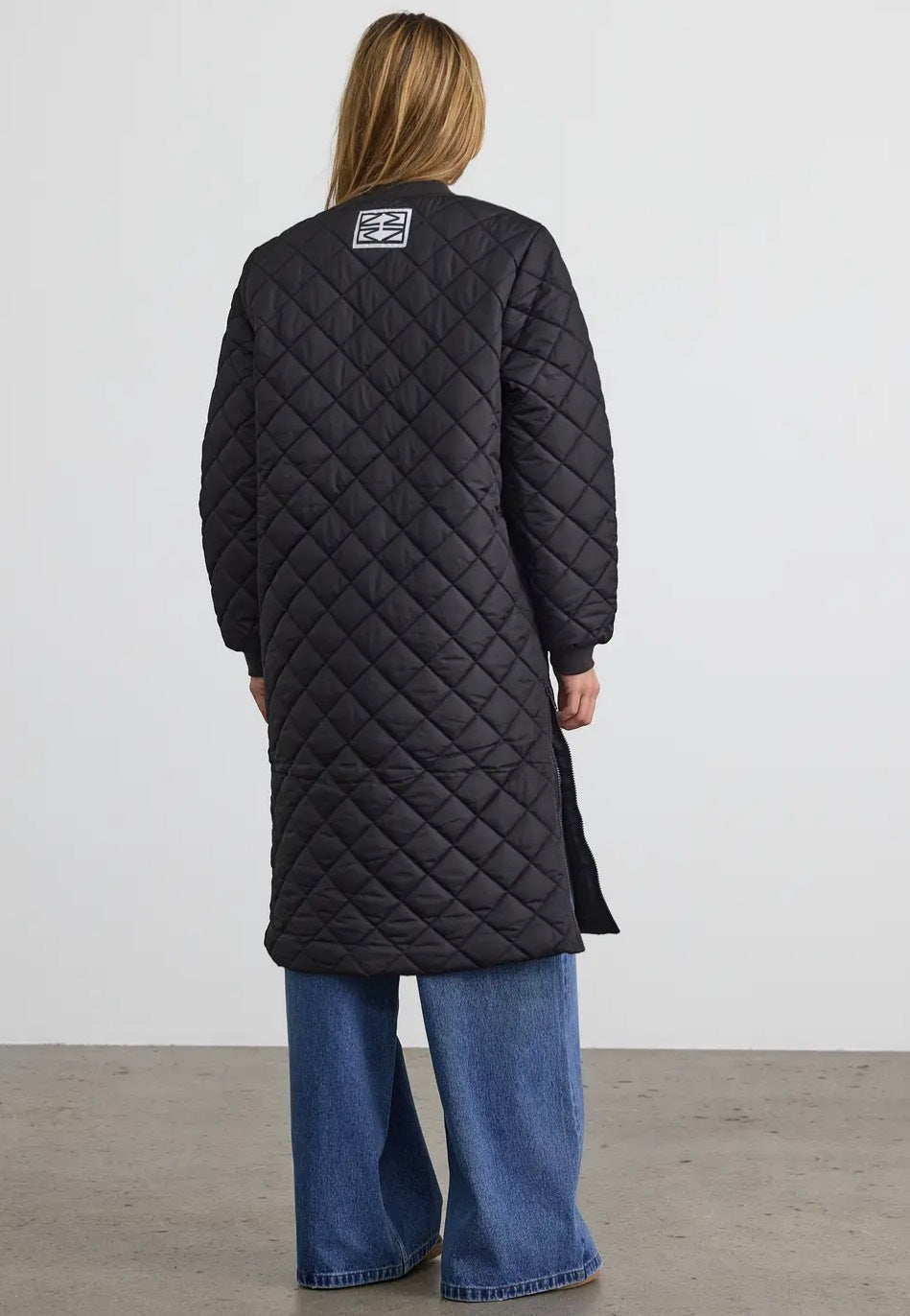 Noisy May - Gilly Quilted Black - Coat | Women-Image