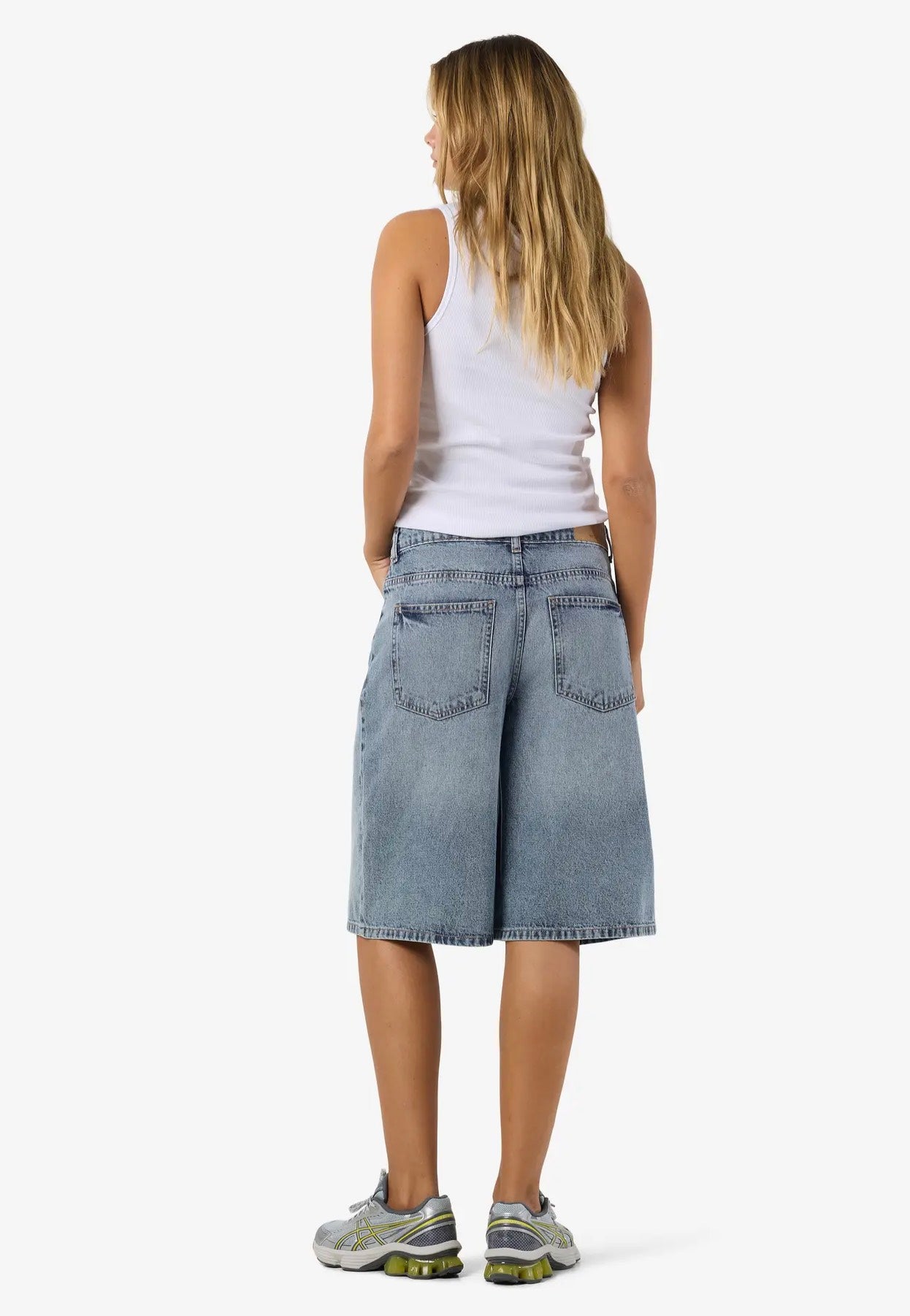 Noisy May - Mindie Light Blue Denim - Shorts | Women-Image