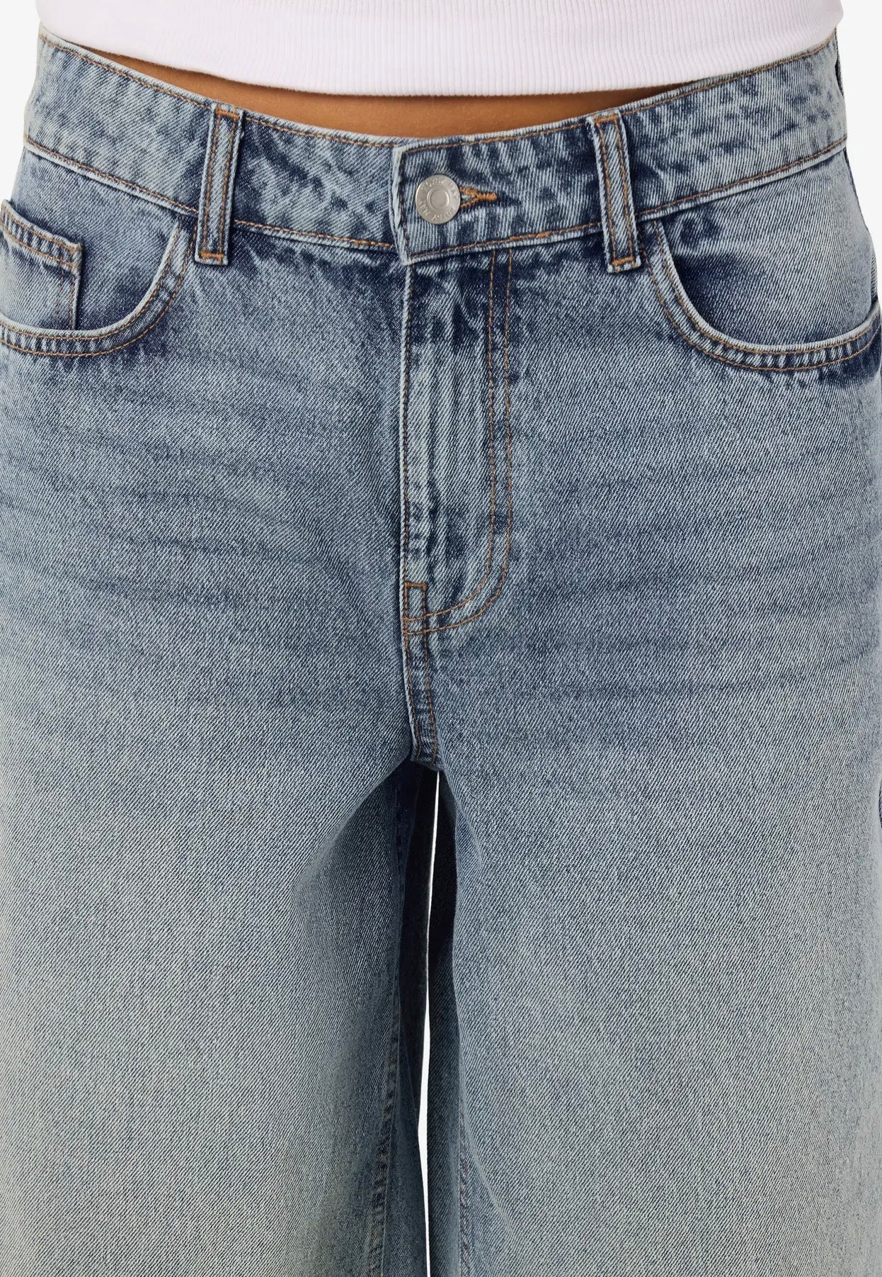 Noisy May - Mindie Light Blue Denim - Shorts | Women-Image