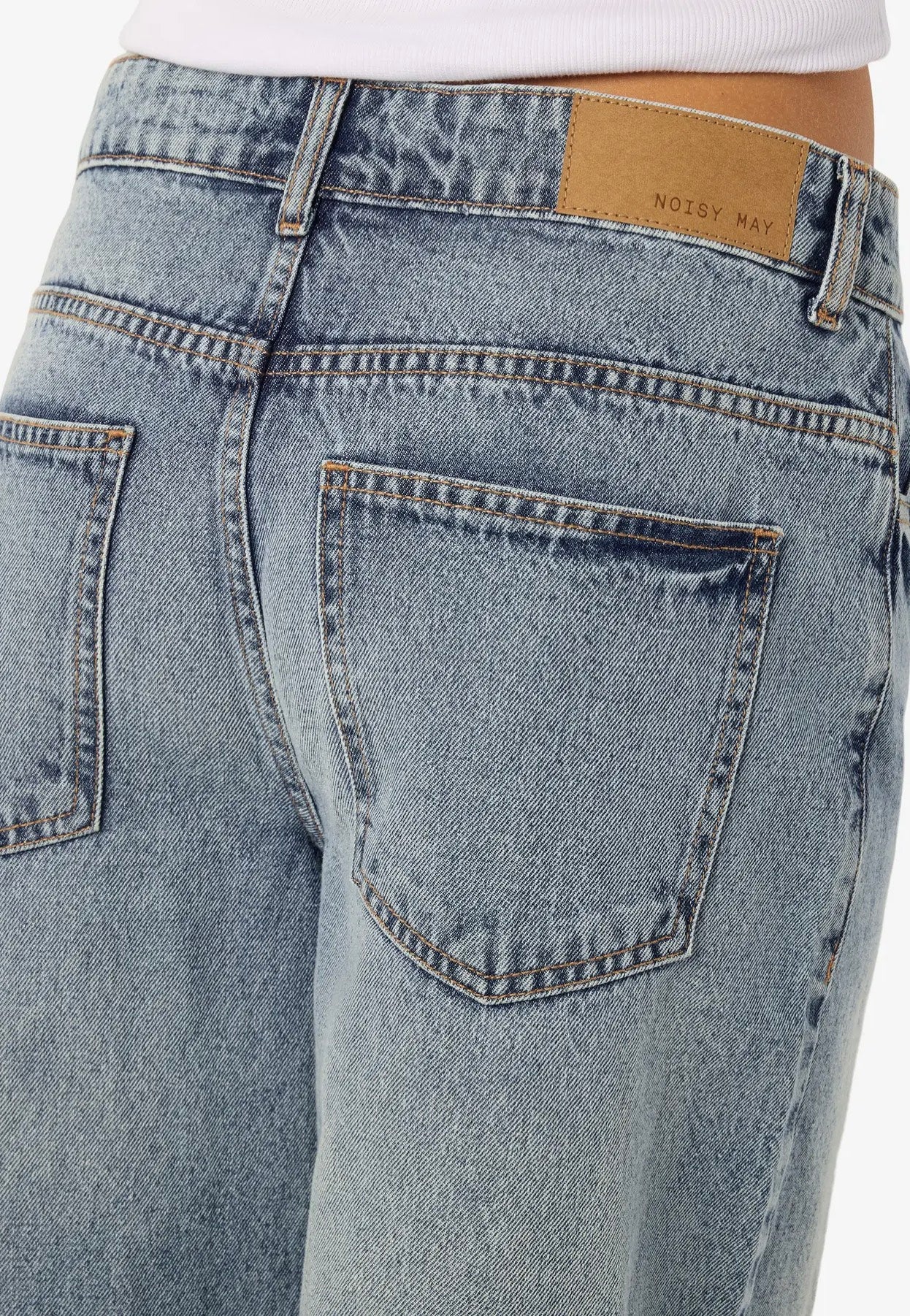 Noisy May - Mindie Light Blue Denim - Shorts | Women-Image