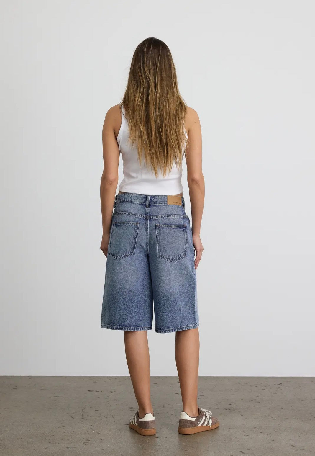 Noisy May - Mindie Light Blue Denim - Shorts | Women-Image