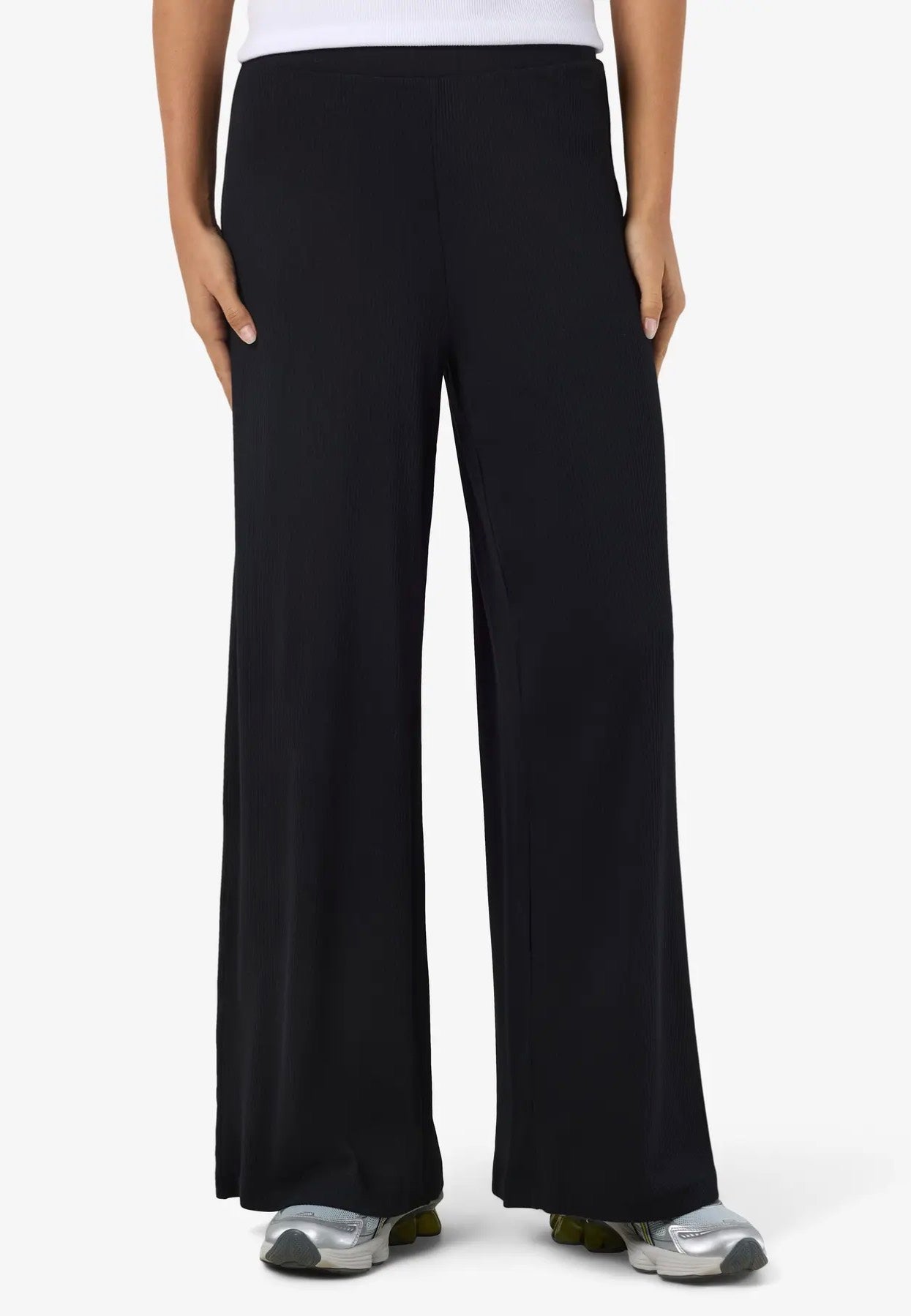 Noisy May - Pasa Wide Black - Pants | Women-Image