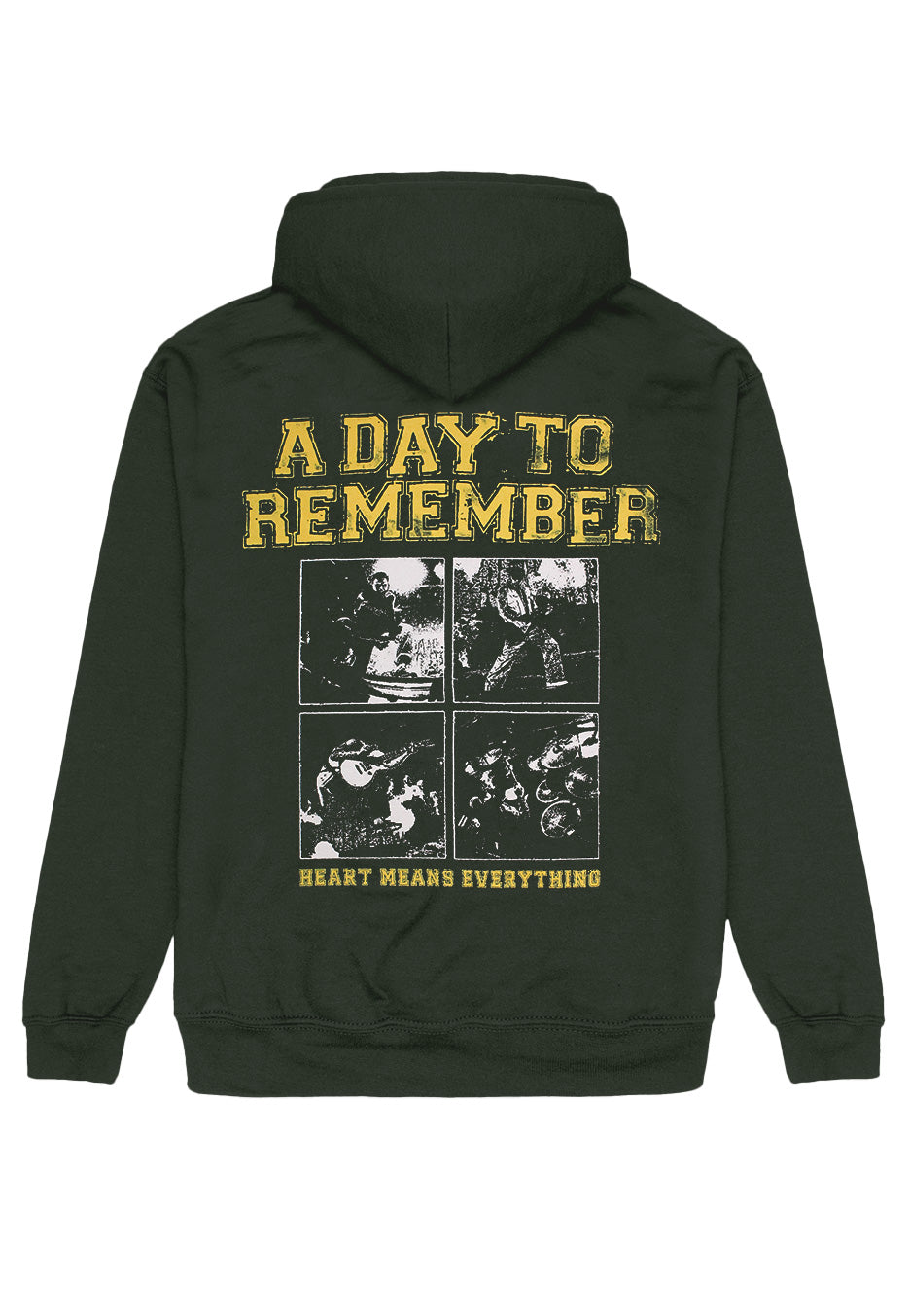 A Day To Remember - Varsity Pit Forest Green - Hoodie | Men-Image