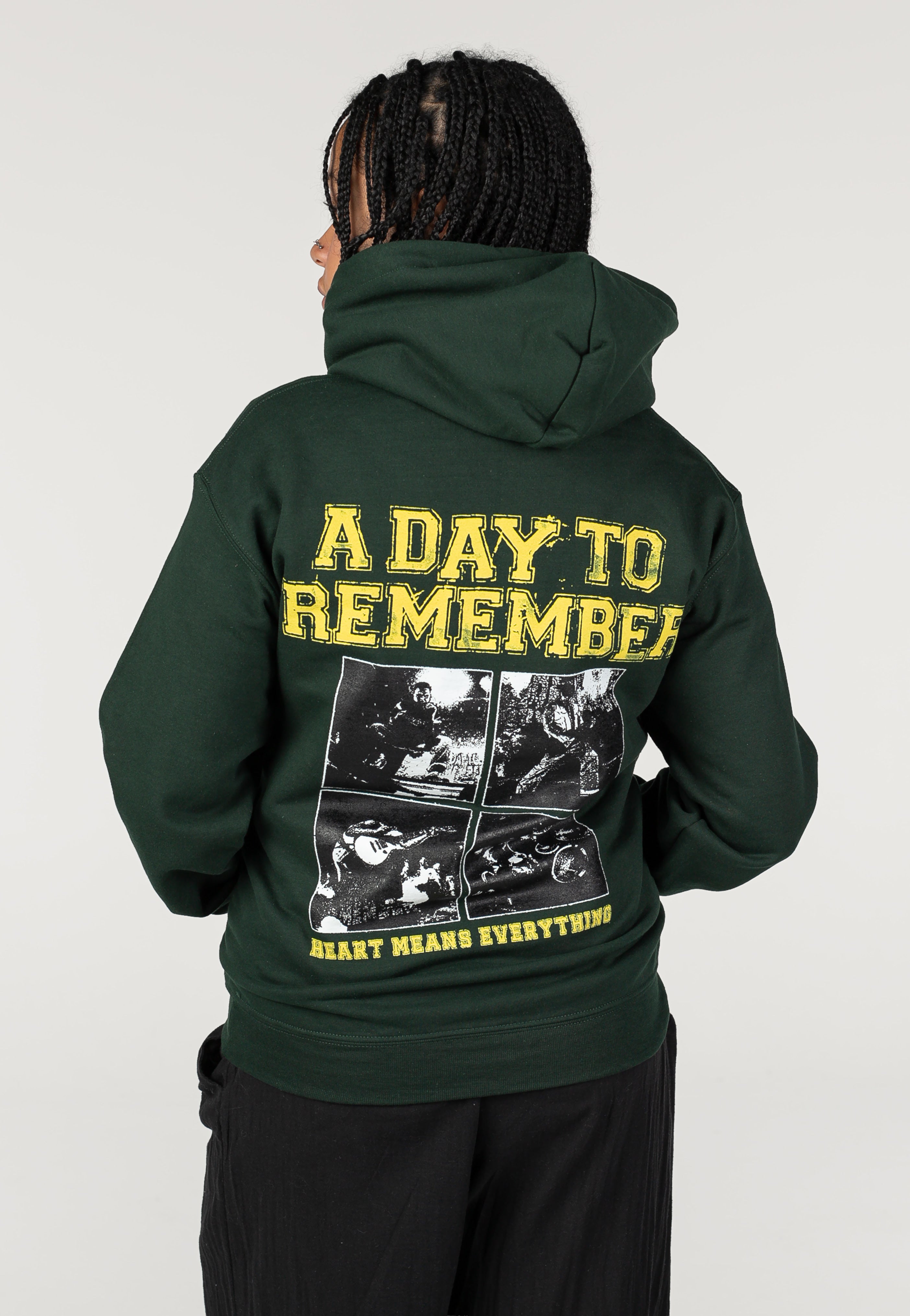 A Day To Remember - Varsity Pit Forest Green - Hoodie | Women-Image