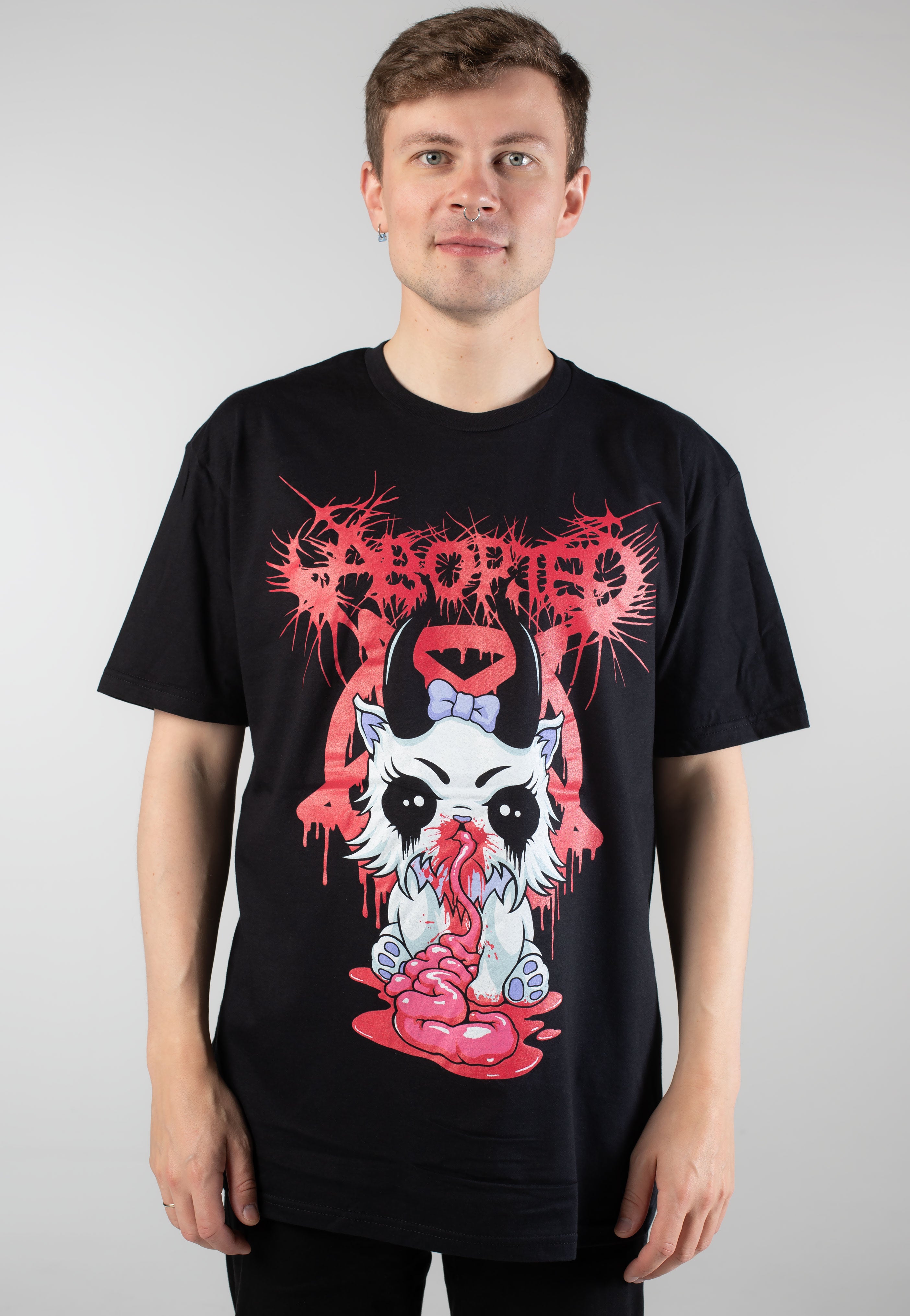 Aborted - Grim Kitty - T-Shirt | Men-Image