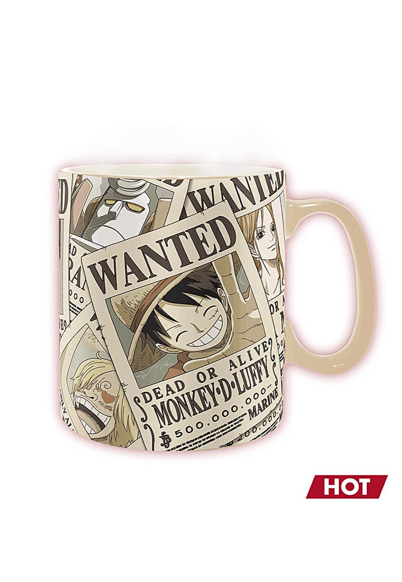 One Piece - Wanted Heat Change - Mug | Neutral-Image