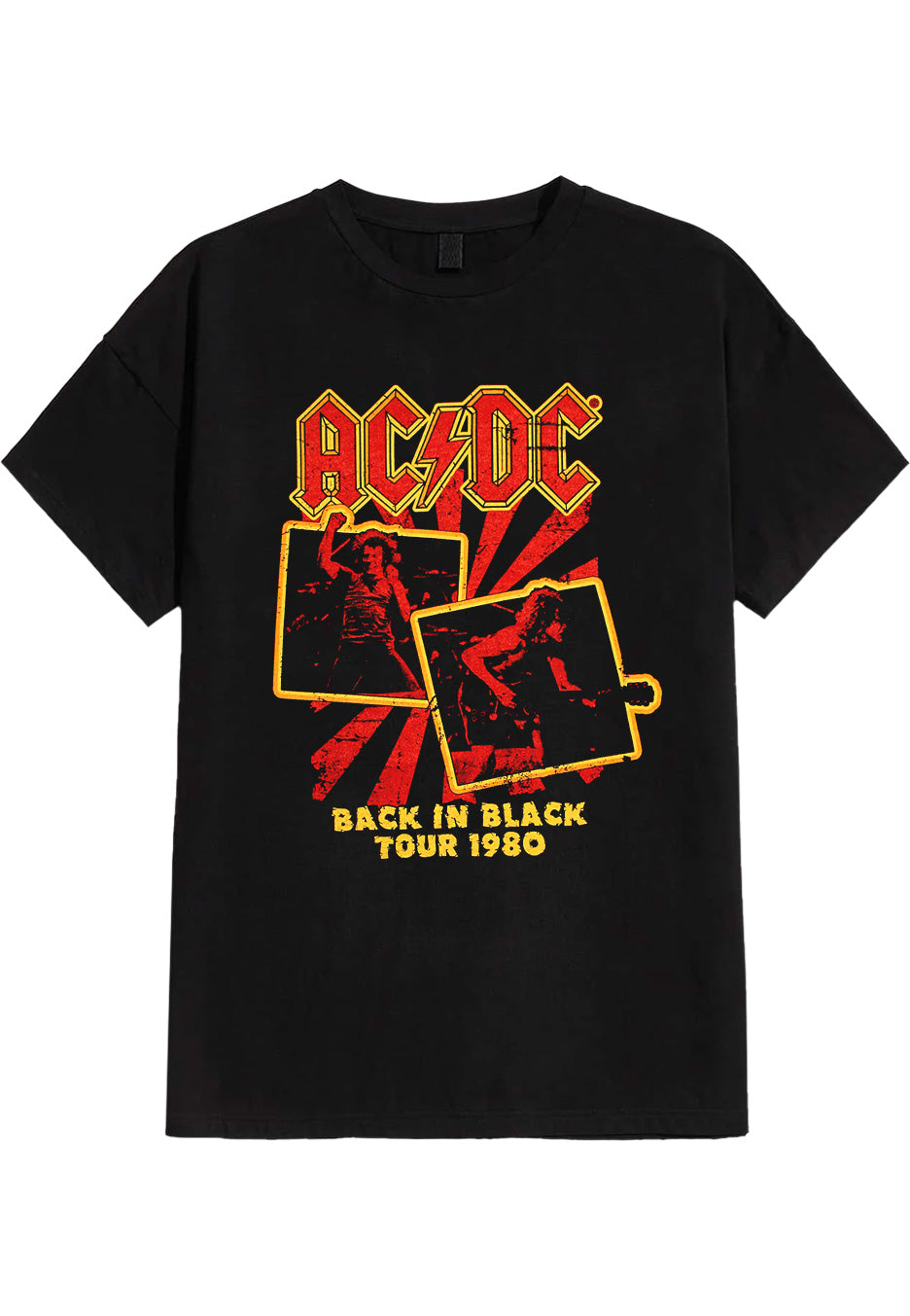 AC/DC Back in Black Tour 1980 T-Shirt | Neutral-Image