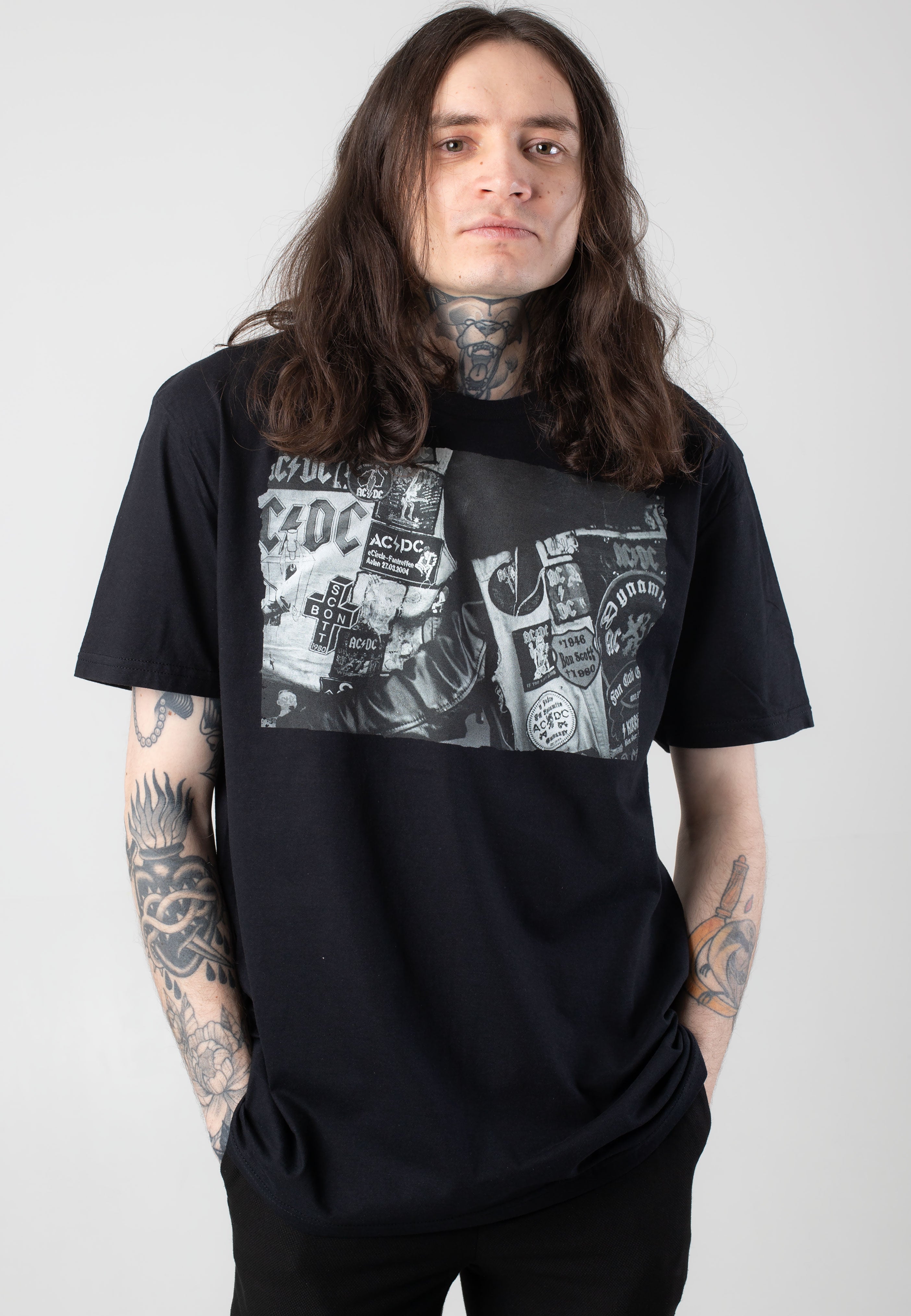 AC/DC - Badges And Posters Collection - T-Shirt | Men-Image