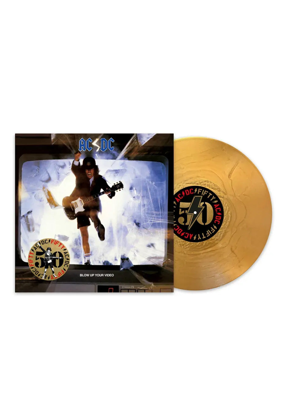AC/DC Blow Up Your Video (50th Anniversary) Ltd. Gold Colored Vinyl | Neutral-Image