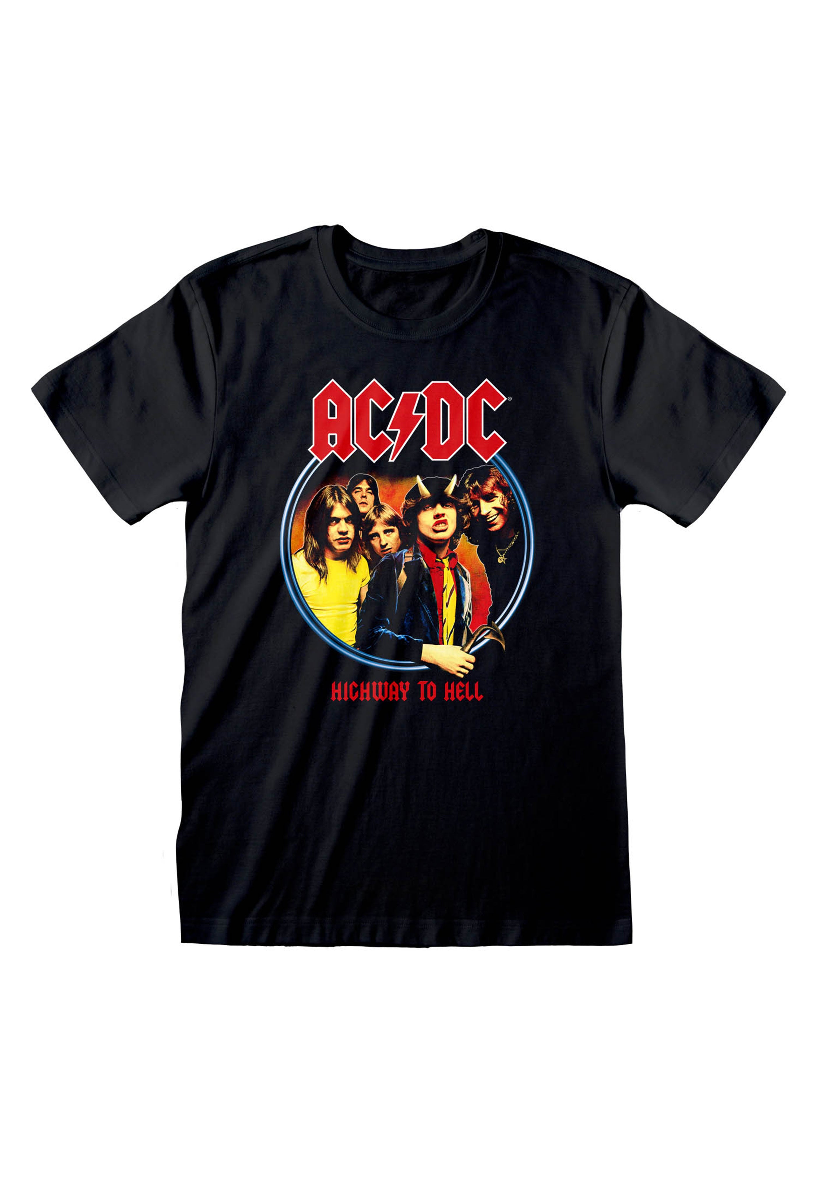 AC/DC - Highway To Hell Circle - T-Shirt | Neutral-Image