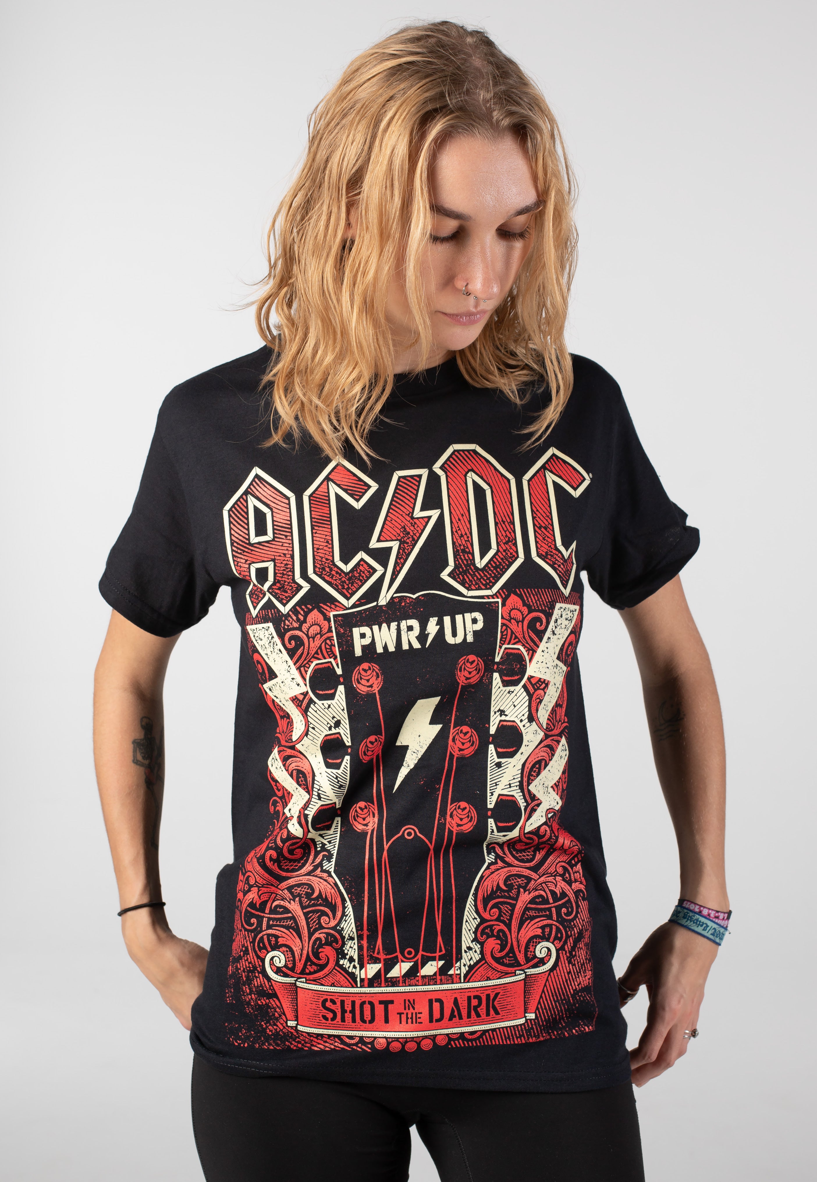 AC/DC - PWRUP Guitar - T-Shirt | Women-Image