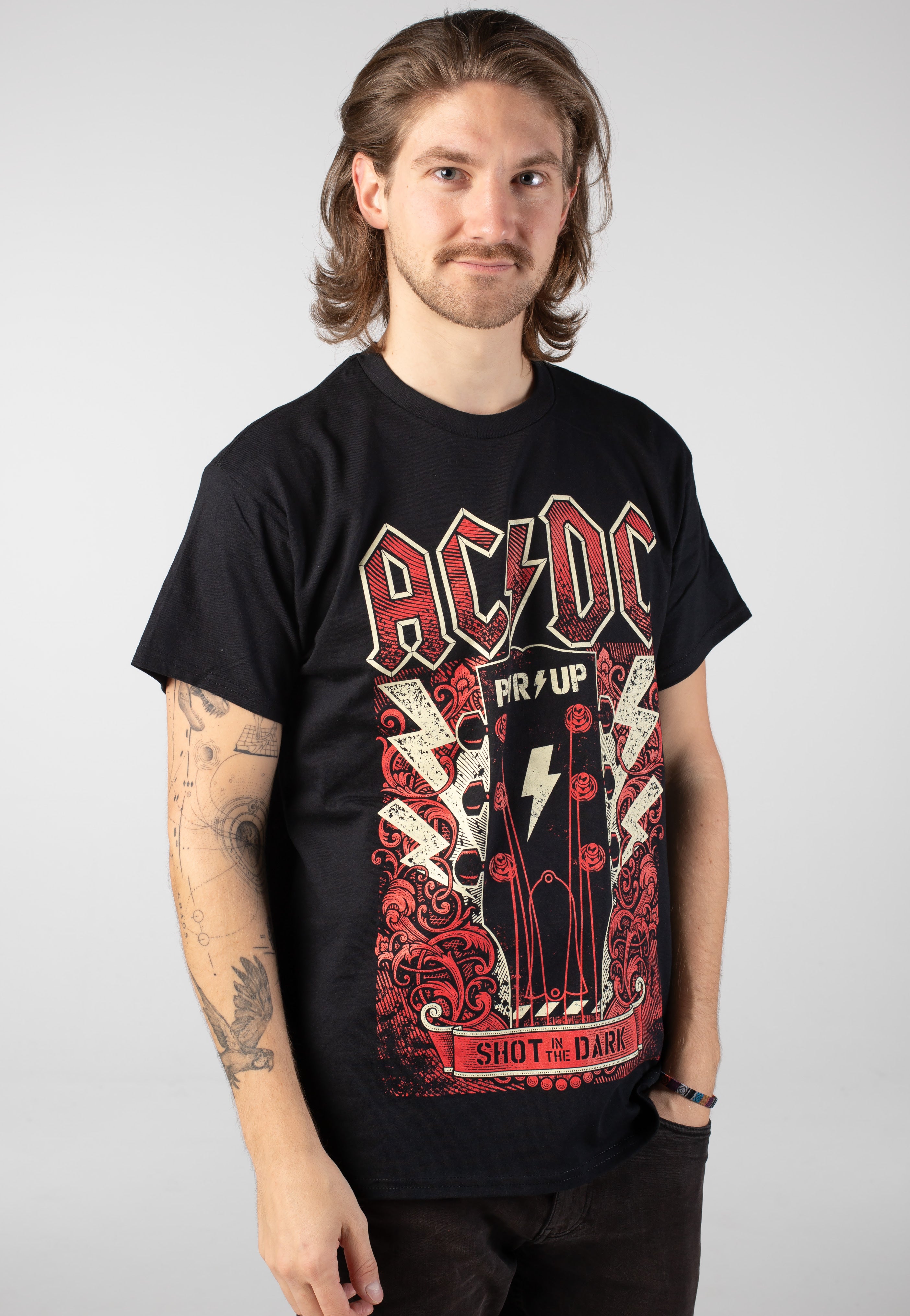 AC/DC - PWRUP Guitar - T-Shirt | Men-Image