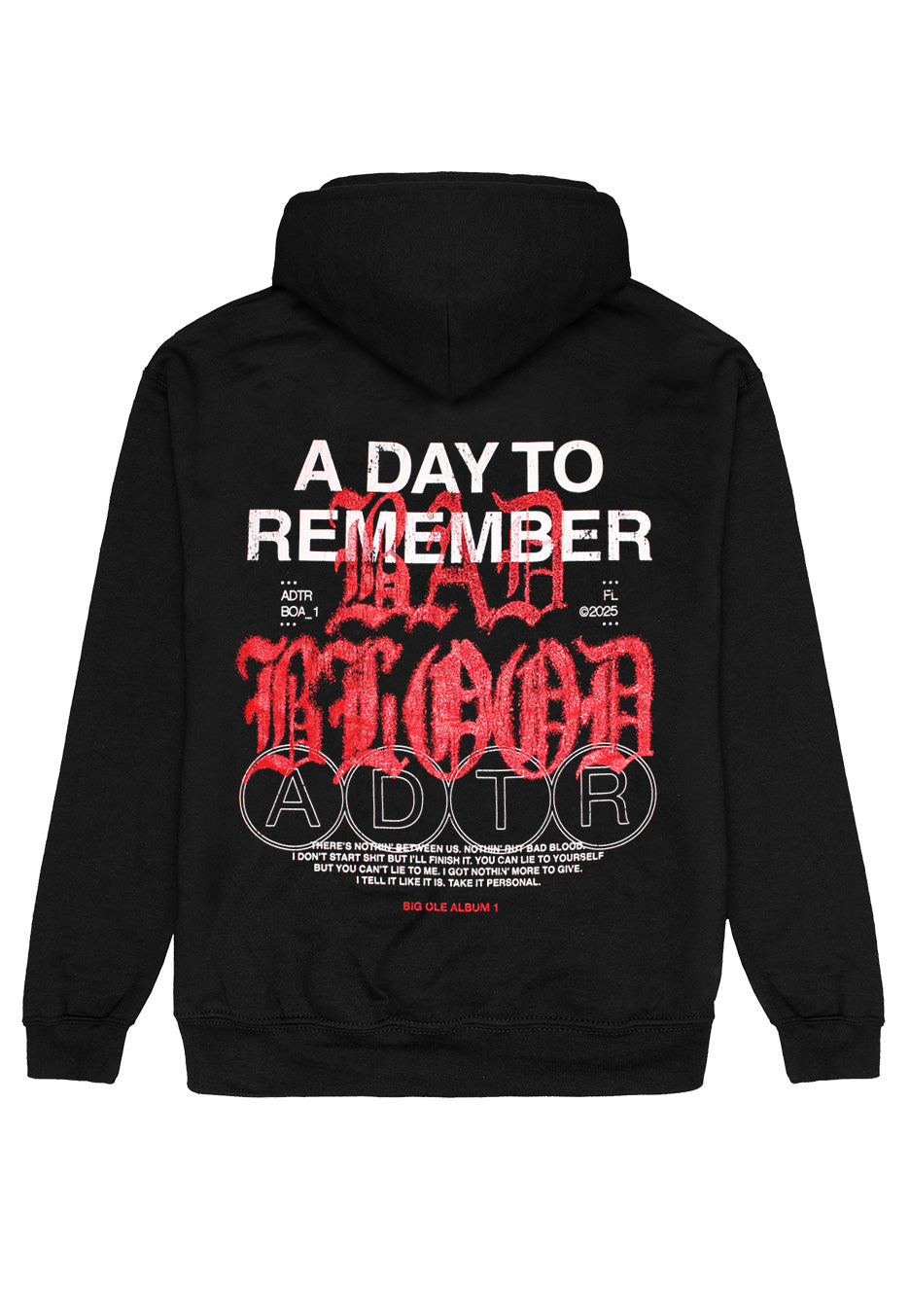 A Day To Remember - Bad Blood - Hoodie | Neutral-Image