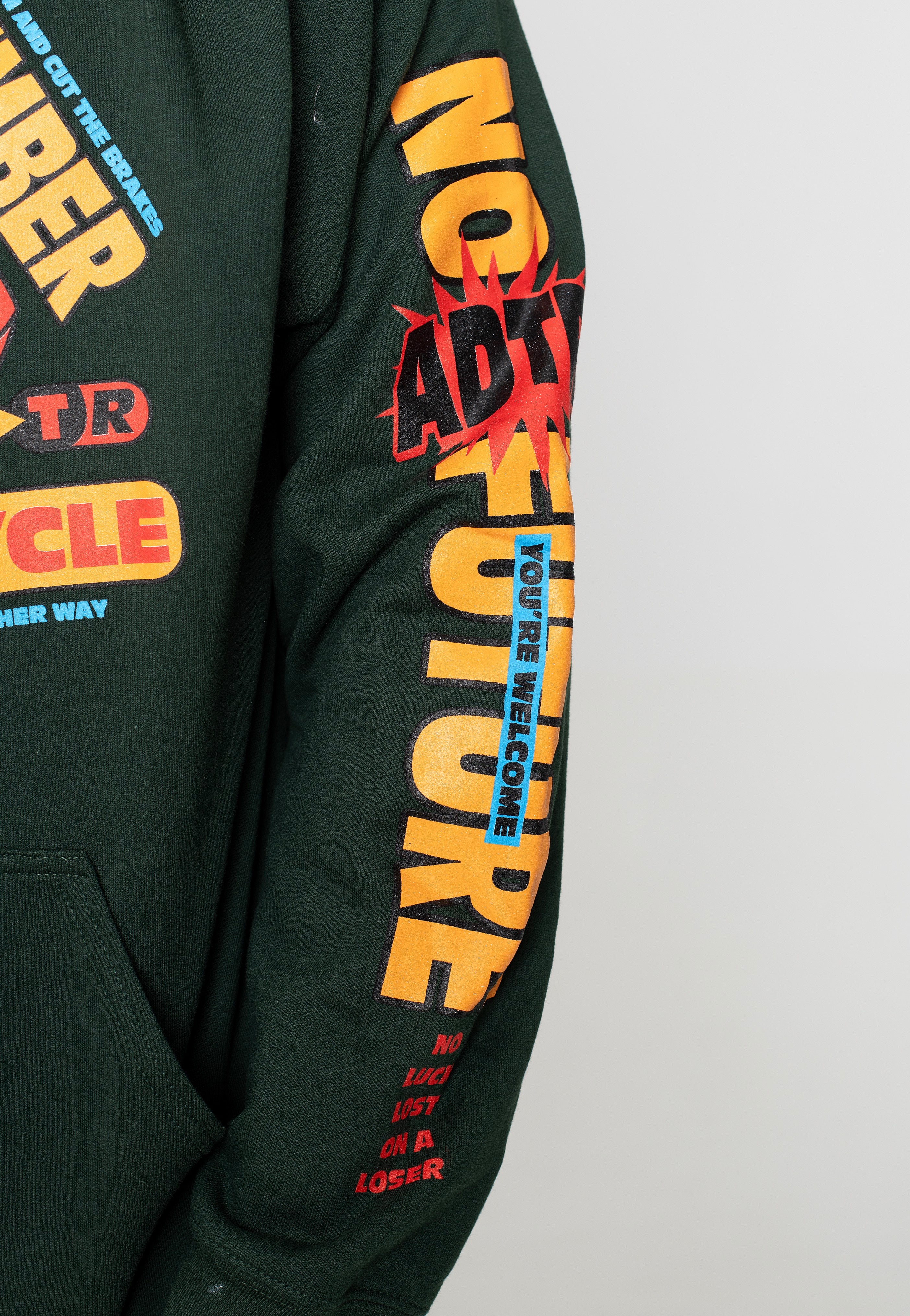 A Day To Remember - Planet Bomb Forest Green - Hoodie | Men-Image