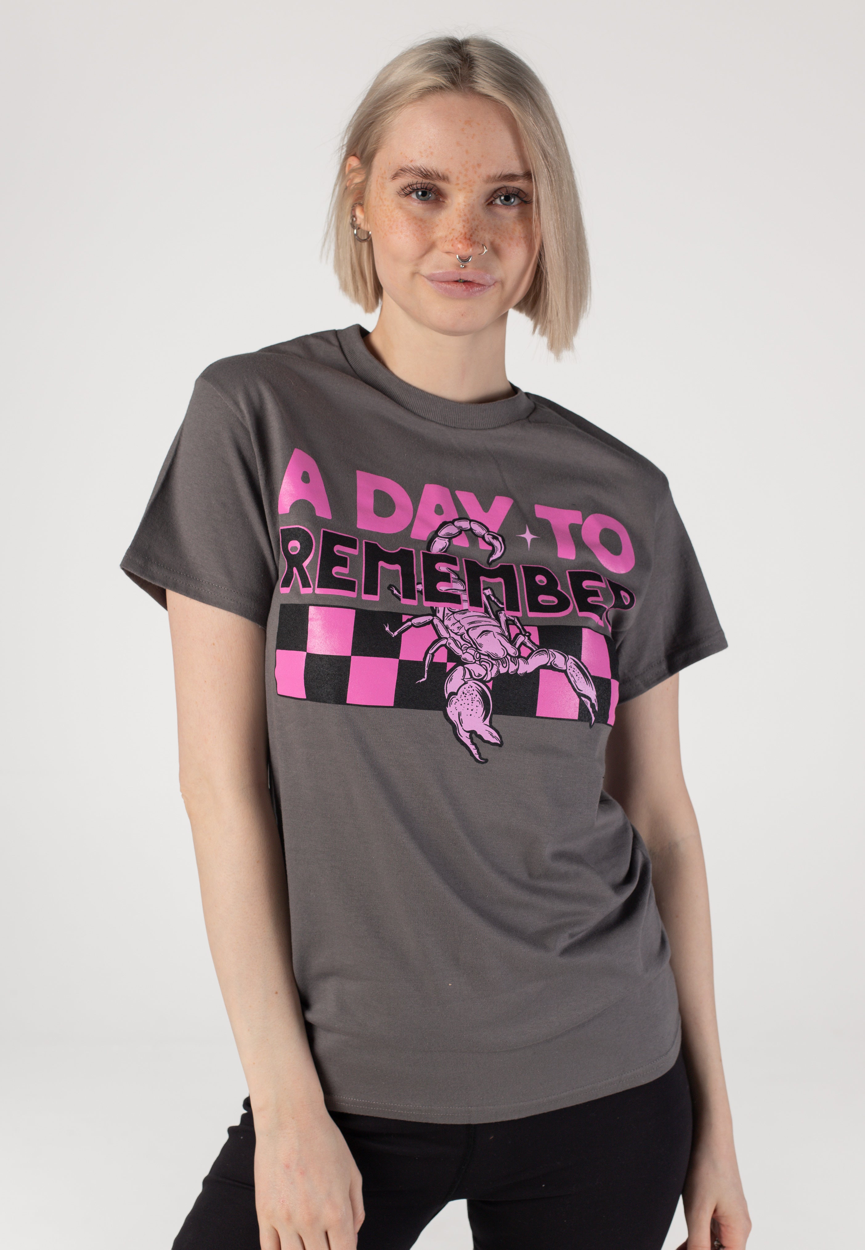 A Day To Remember Scorpion Charcoal - T-Shirt | Impericon