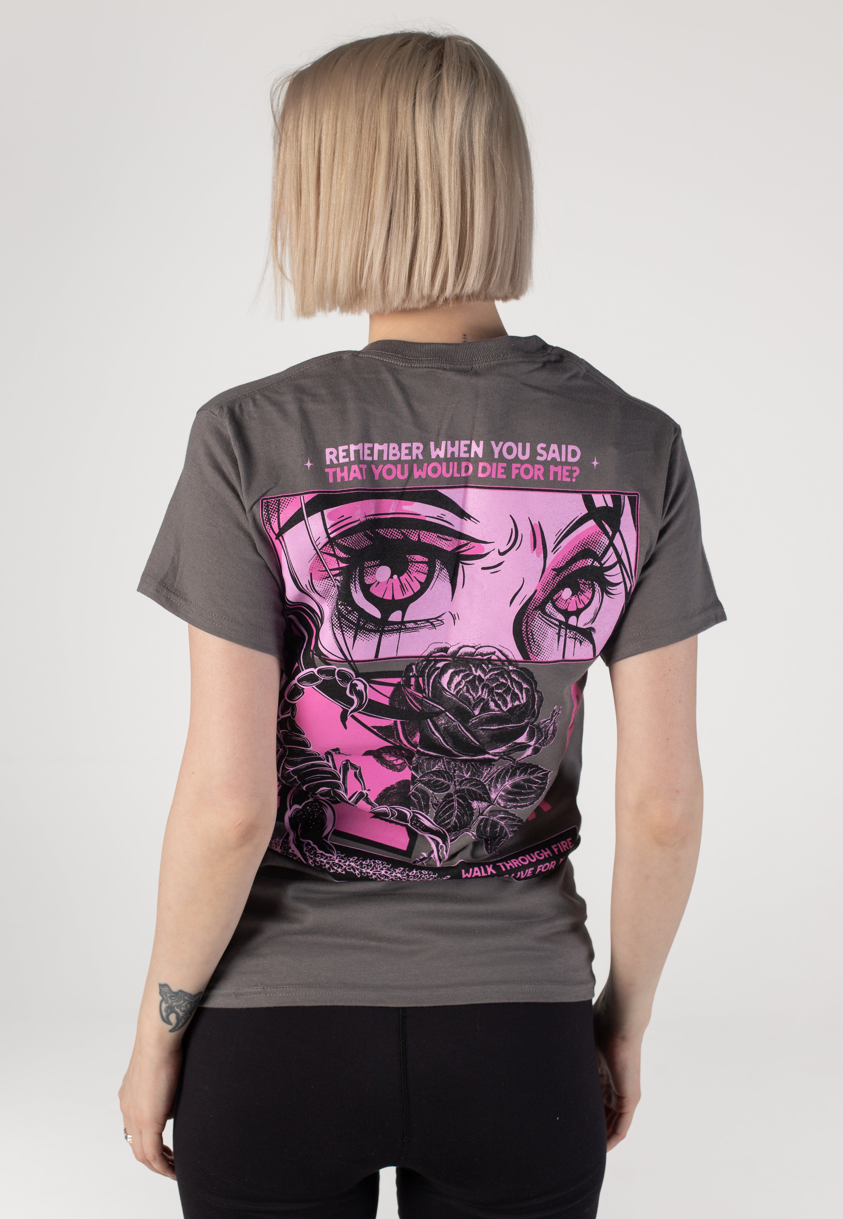 A Day To Remember - Scorpion Charcoal - T-Shirt | Women-Image