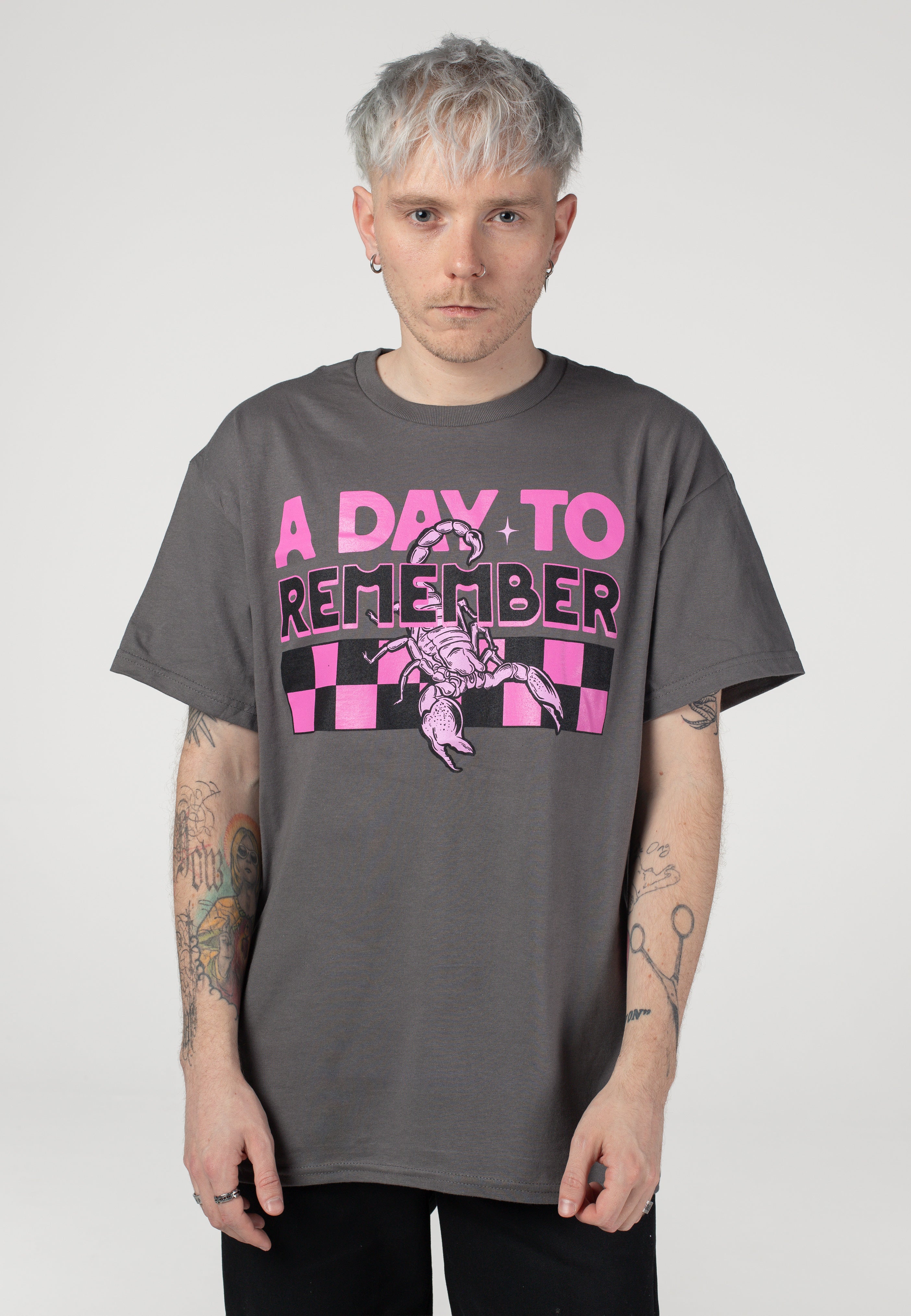 A Day To Remember Scorpion Charcoal - T-Shirt | Impericon