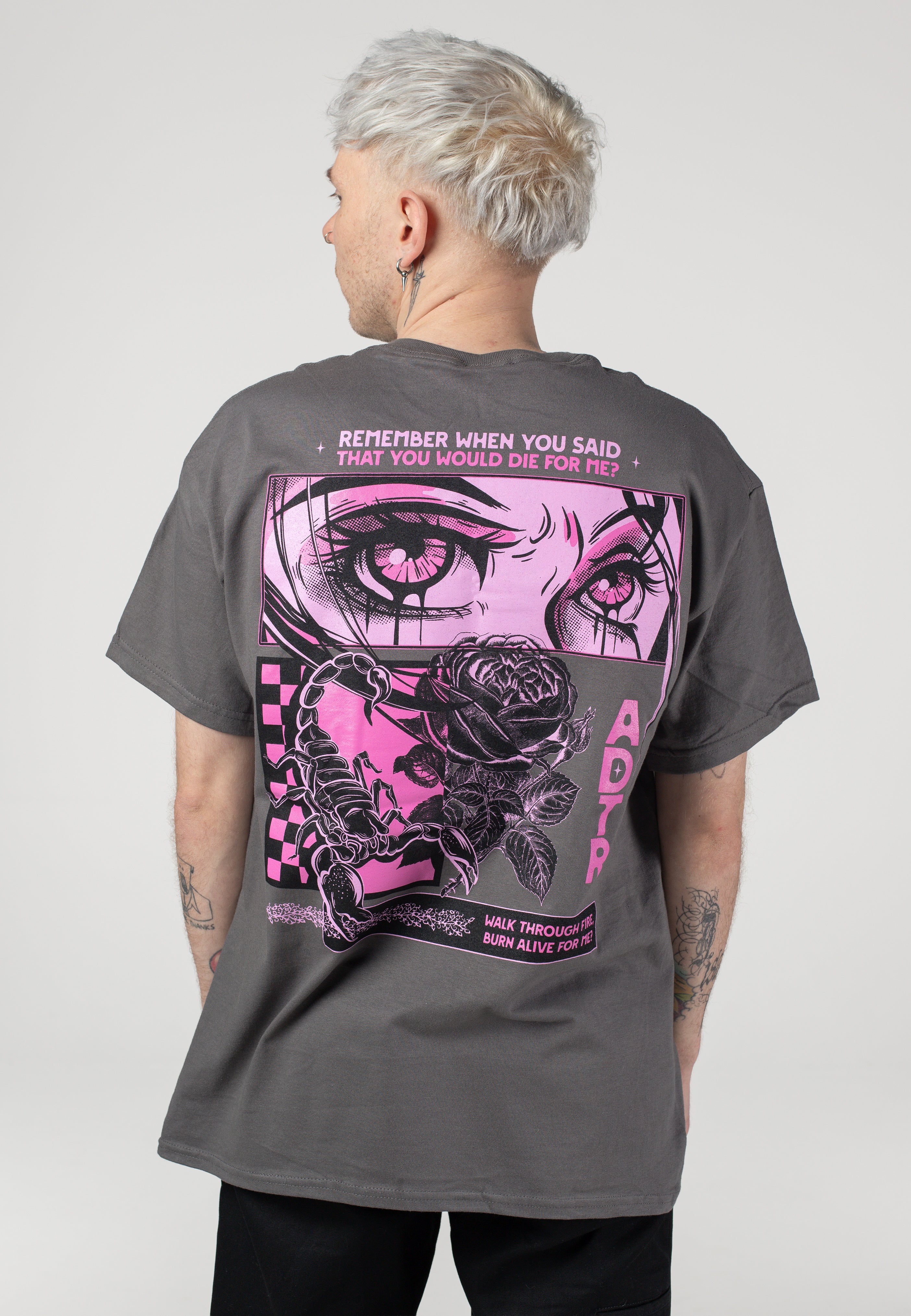 A Day To Remember - Scorpion Charcoal - T-Shirt | Men-Image