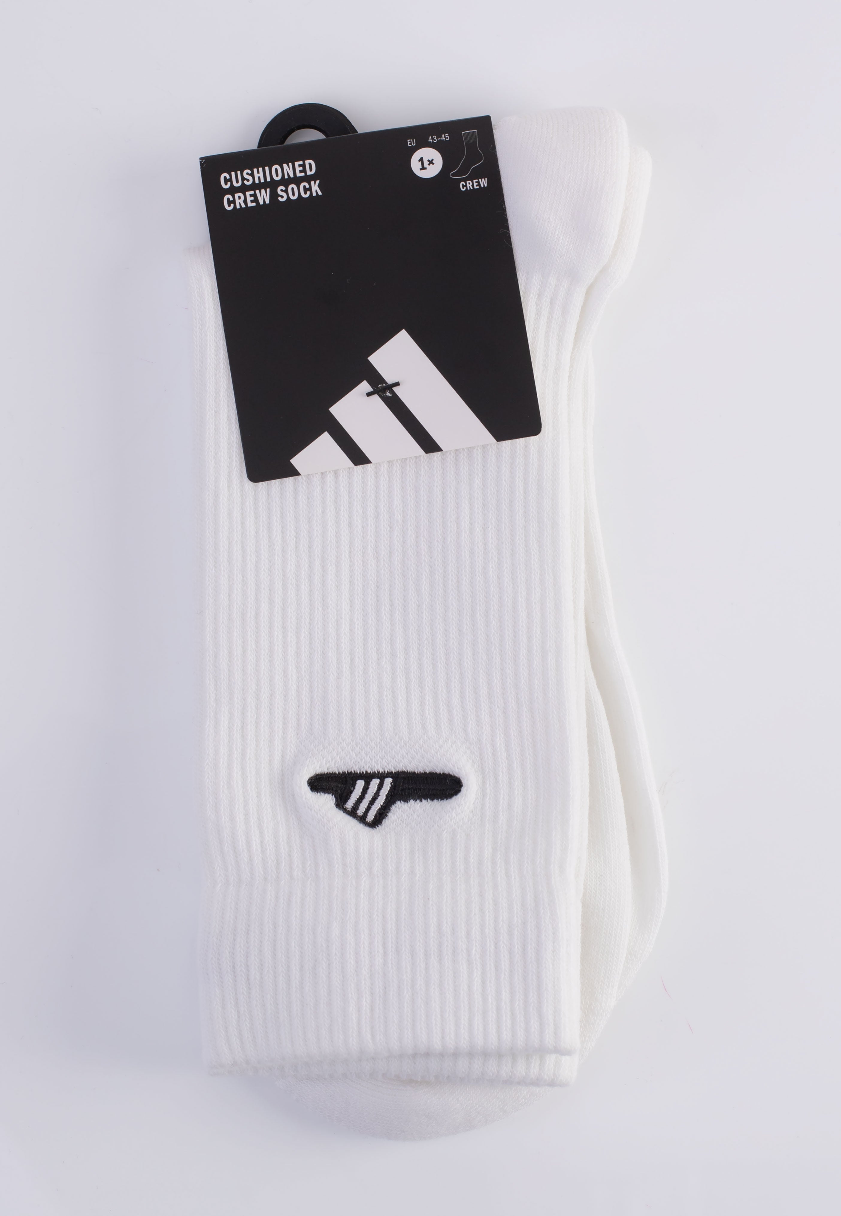 Adidas - Adilette White/Black - Socks | Neutral-Image
