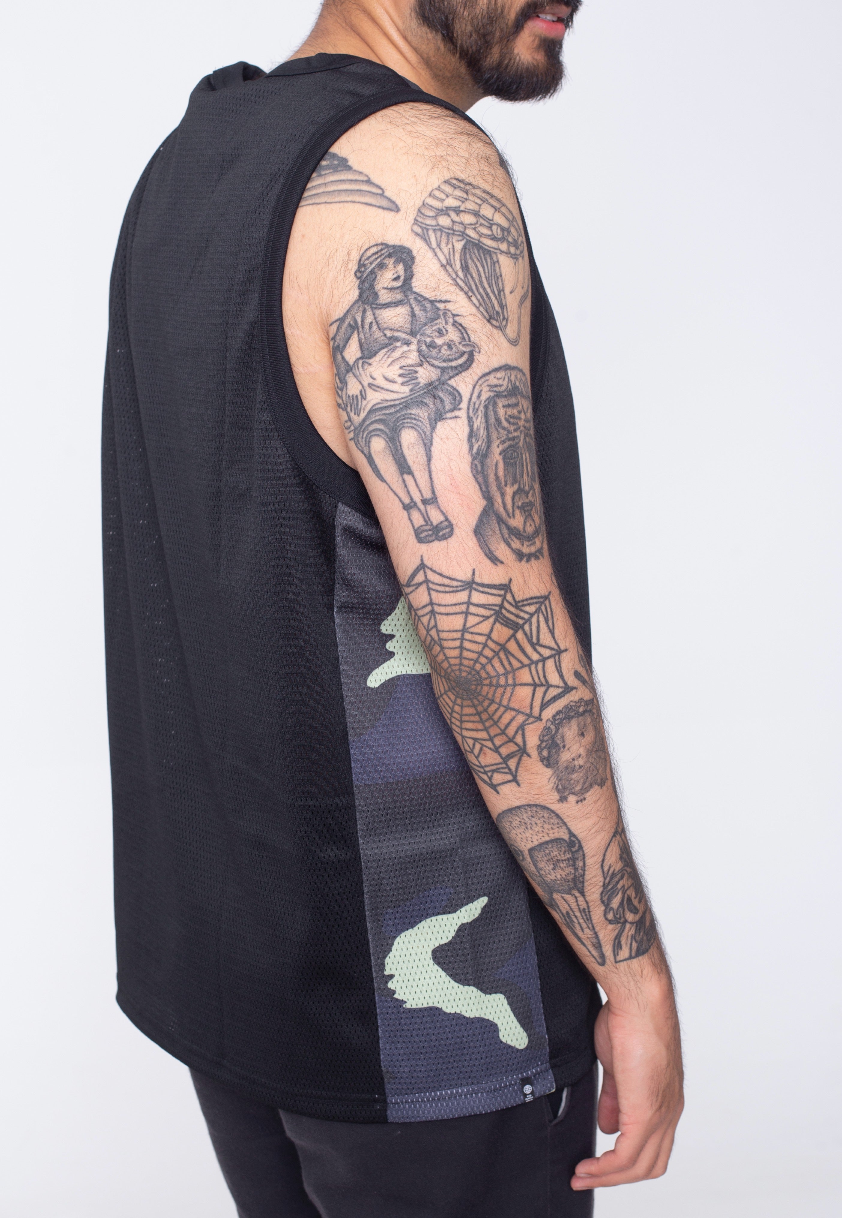 Adidas - Camo BBALL JSY Black - T-Shirt | Men-Image