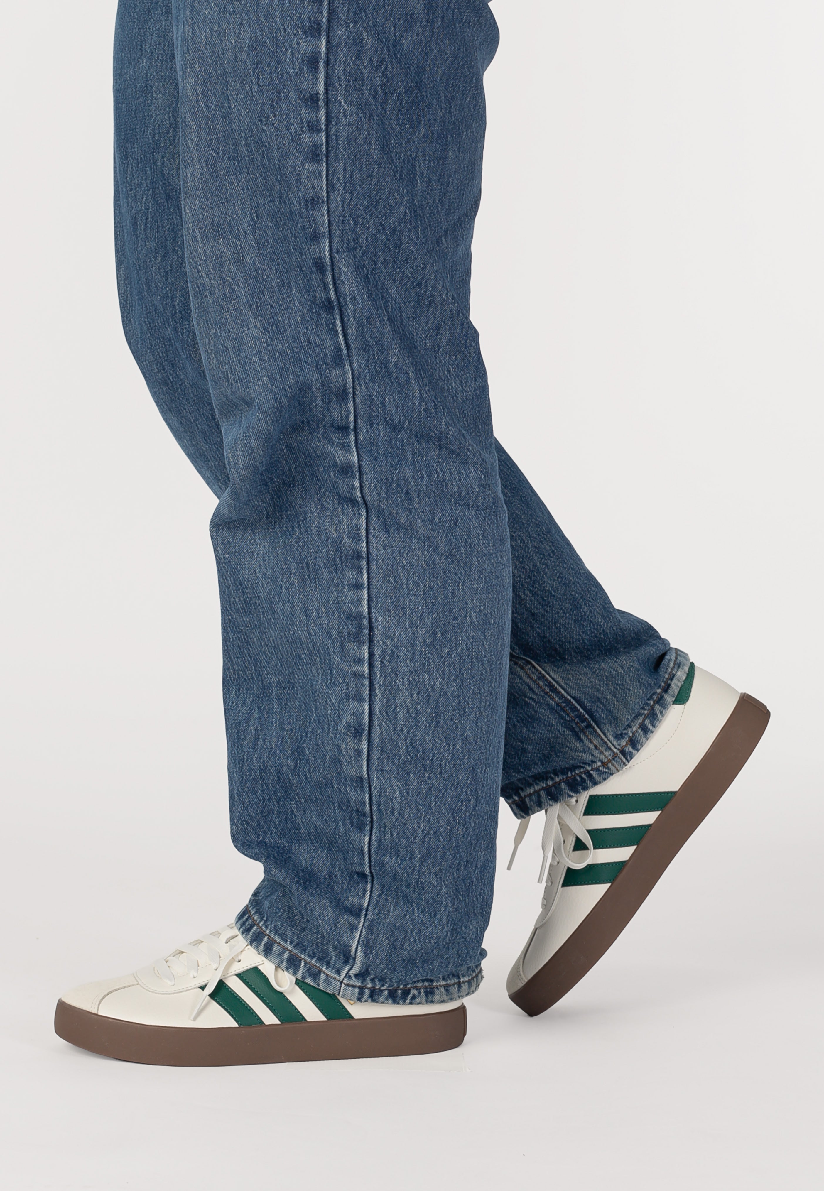 Adidas - VL Court 3.0 Cwhite/Cgreen/Gum5 - Shoes | Men-Image