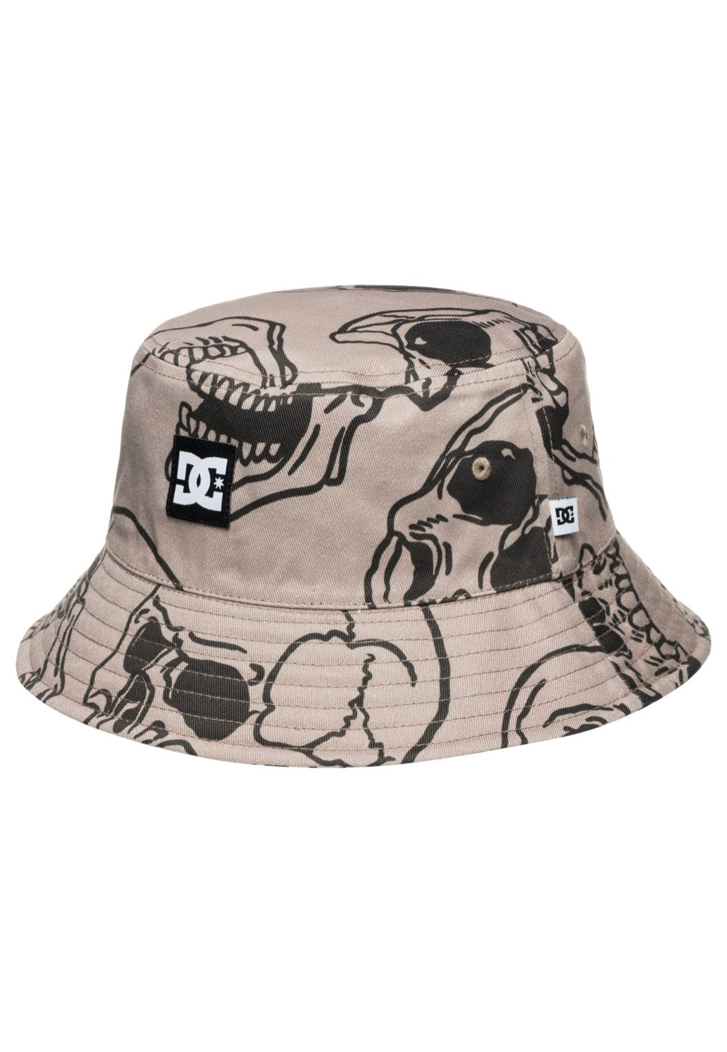 DC - Deep End Black Skully - Bucket Hat | Neutral-Image