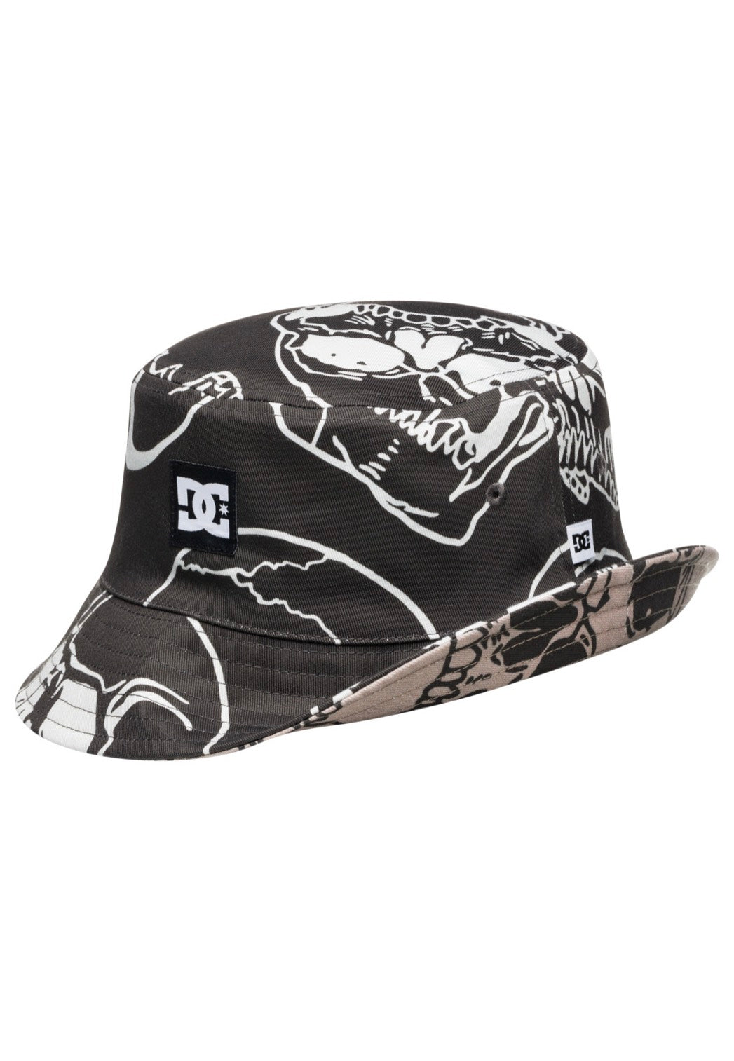 DC - Deep End Black Skully - Bucket Hat | Neutral-Image
