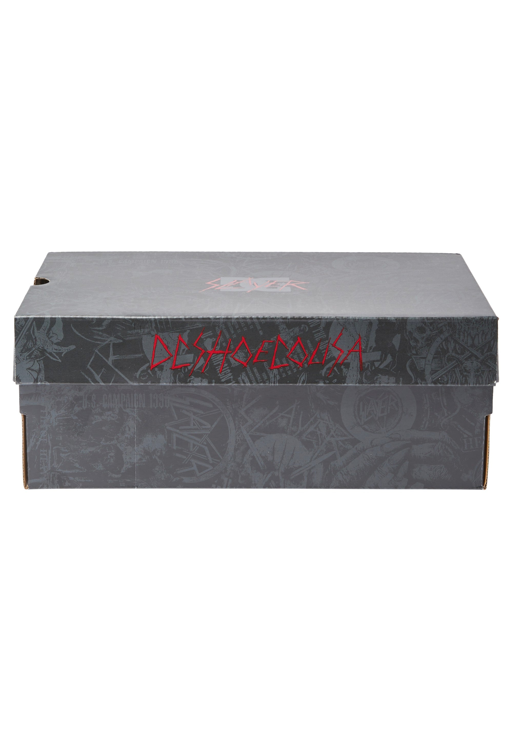 DC x Slayer - Manual Hi Black/White Print - Shoes | Neutral-Image