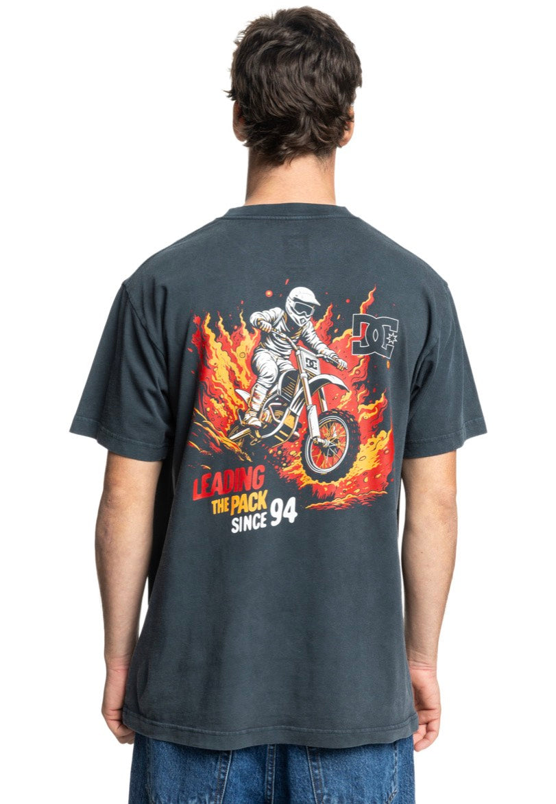 DC - Leading Thepack Black Acid - T-Shirt | Men-Image
