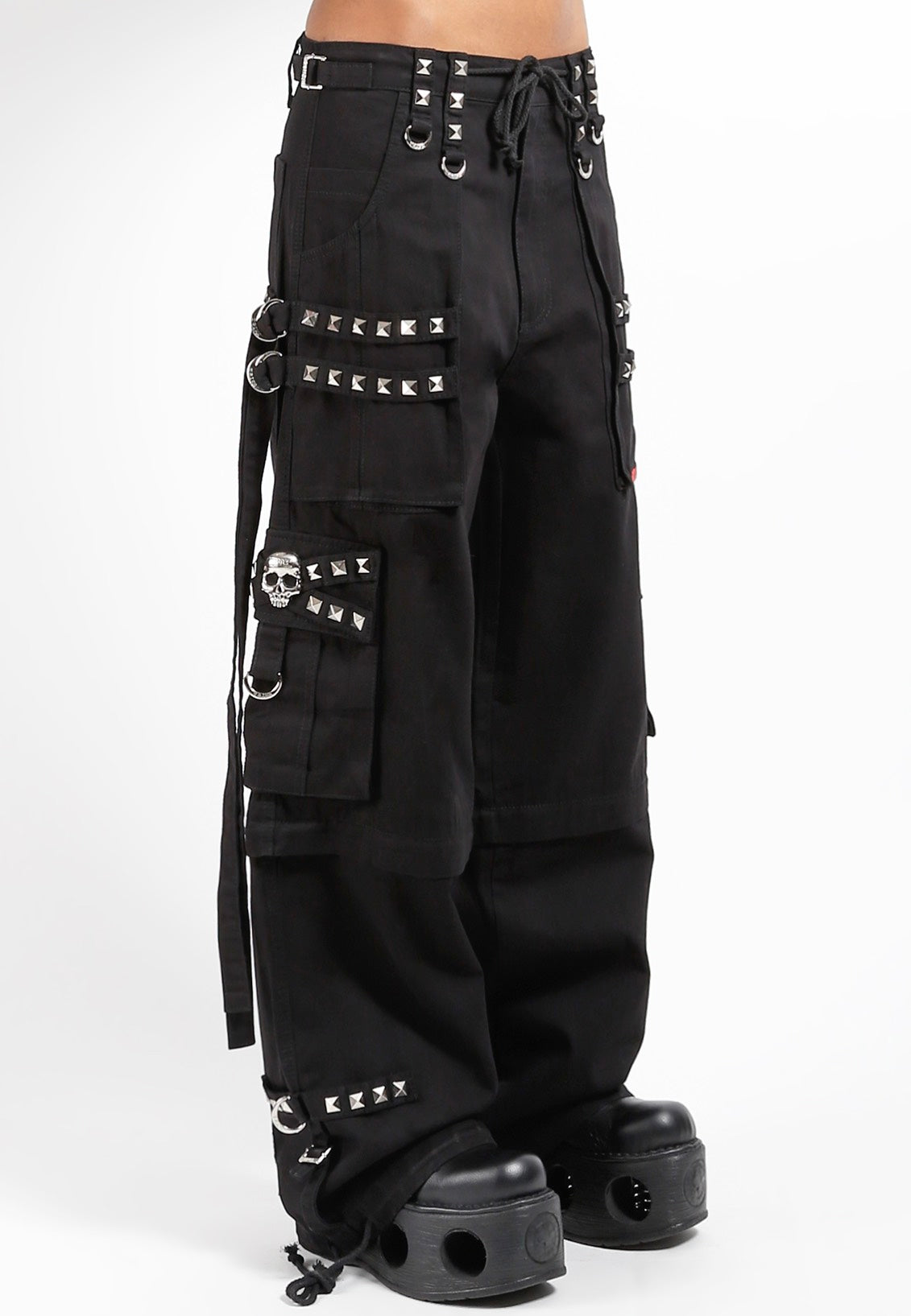 Tripp NYC - Stud Zip Off Cargo Black - Pants | Impericon