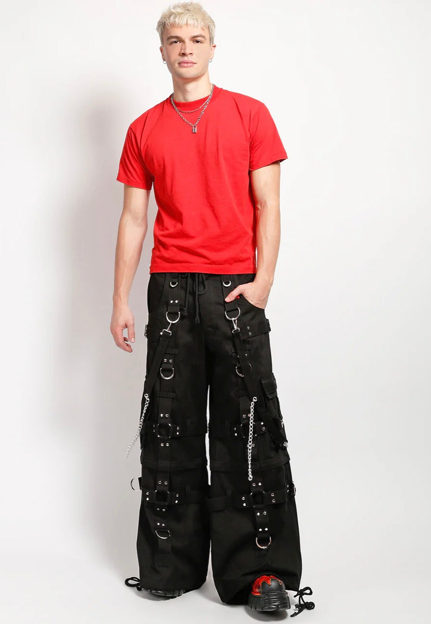 【XU】【TRIPP NYC】HARNESS DARK STREET PANTS Tripp NYC Harness Dark Street Pants for Stylish Comfort – Rave