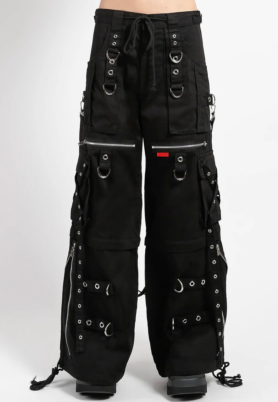 Tripp NYC - Biohazard Zip Off Black/Lime - Pants | Impericon