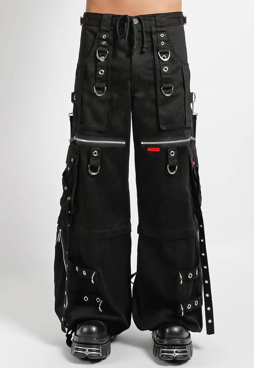 Tripp NYC - Biohazard Zip Off Black/Lime - Pants | Impericon