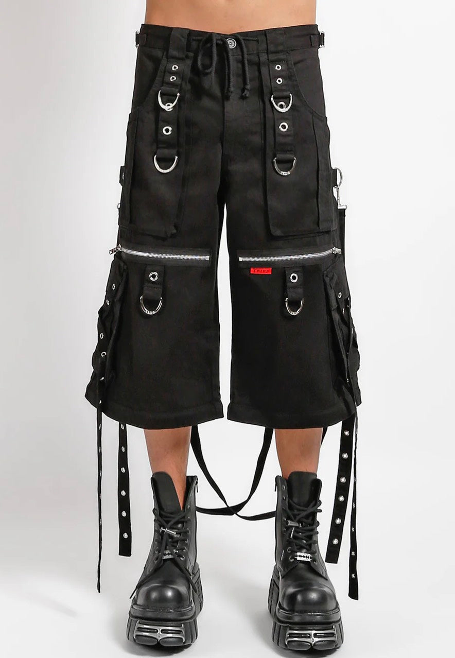 Tripp NYC X-Strap Zip Off Black - Jeans | Impericon