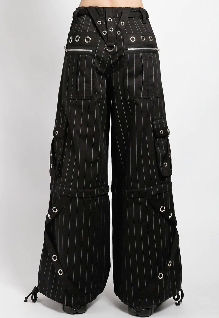 Tripp NYC Power Chain Black/White Stripe - Pants | Impericon