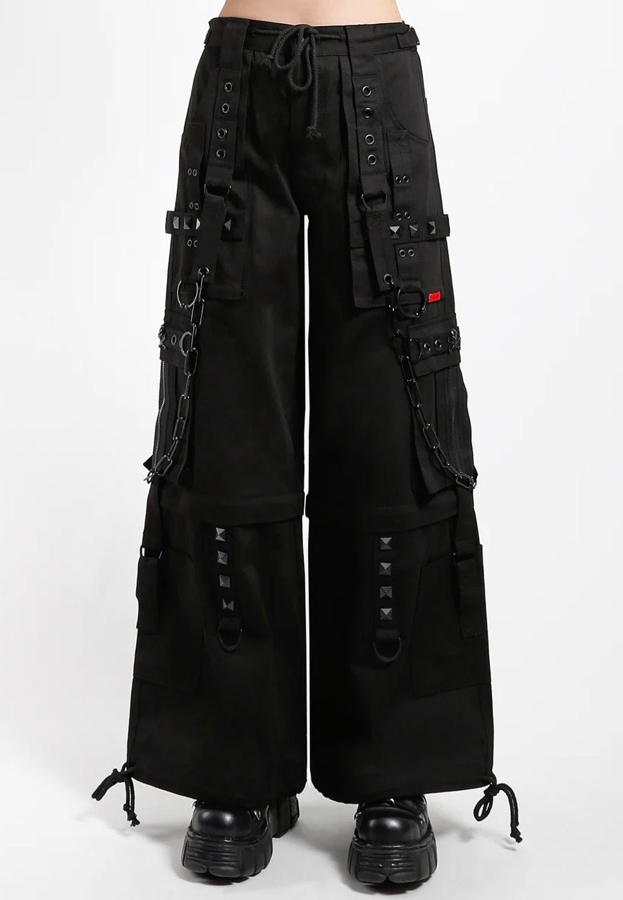 Tripp NYC Biohazard Zip Off Black/Lime - Pants | Impericon