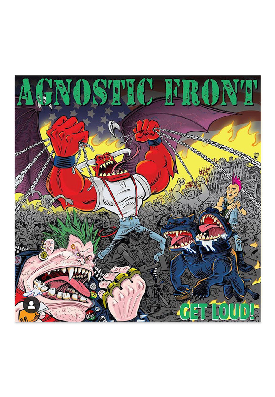 Agnostic Front Get Loud! CD | Neutral-Image