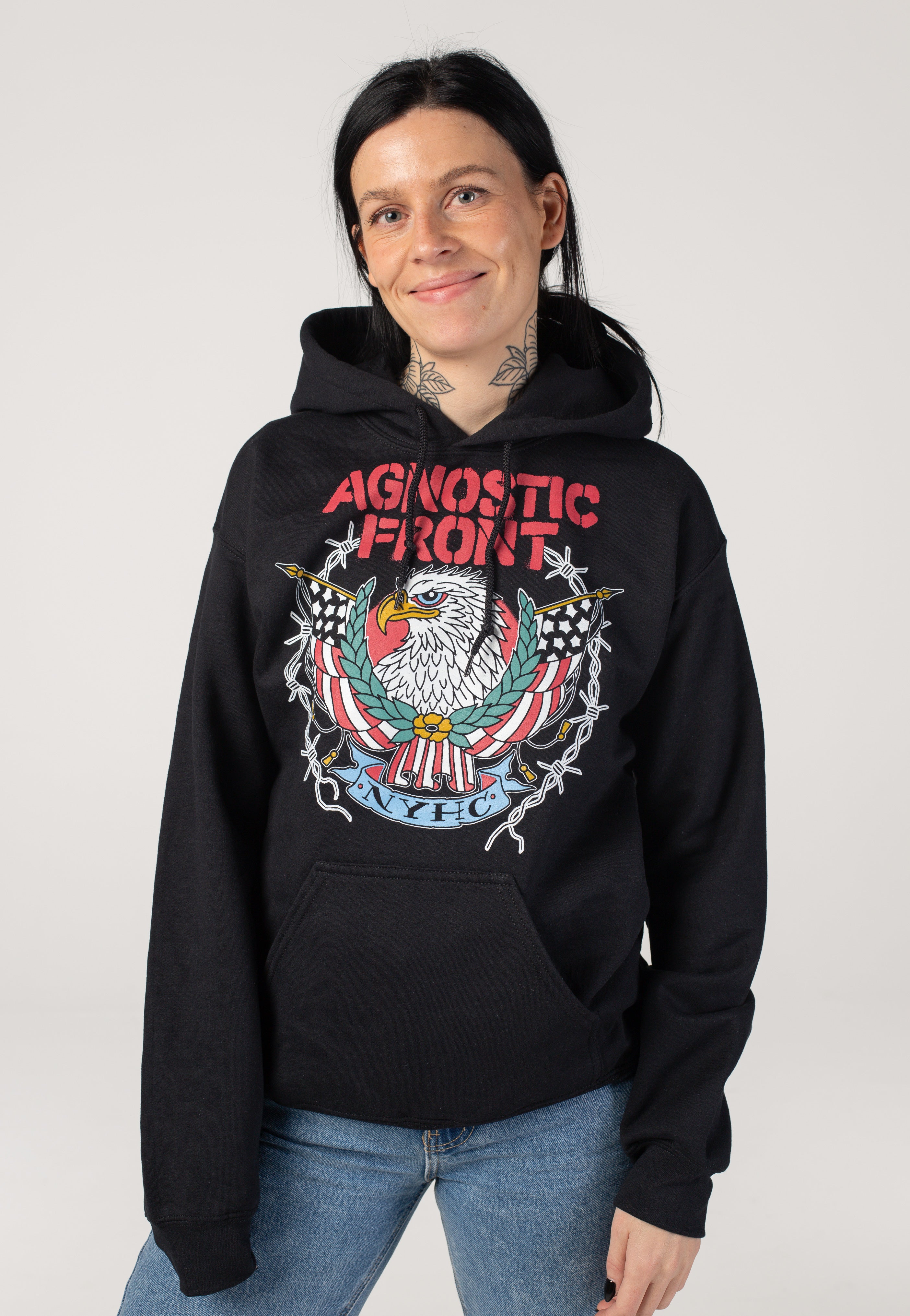 Agnostic Front - Eagle 2025 - Hoodie | Women-Image