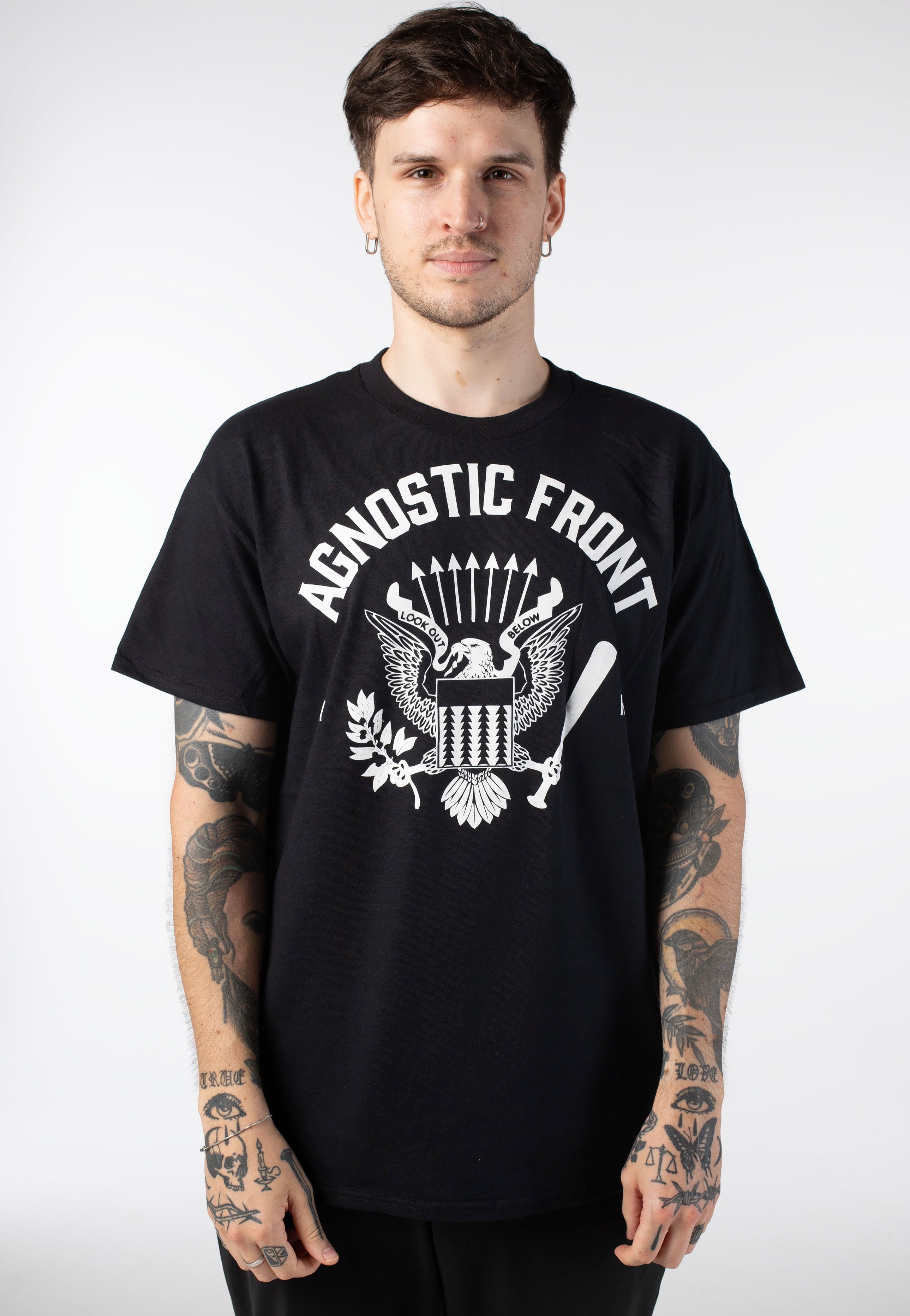 Agnostic Front - Hey Ho Eagle - T-Shirt | Men-Image