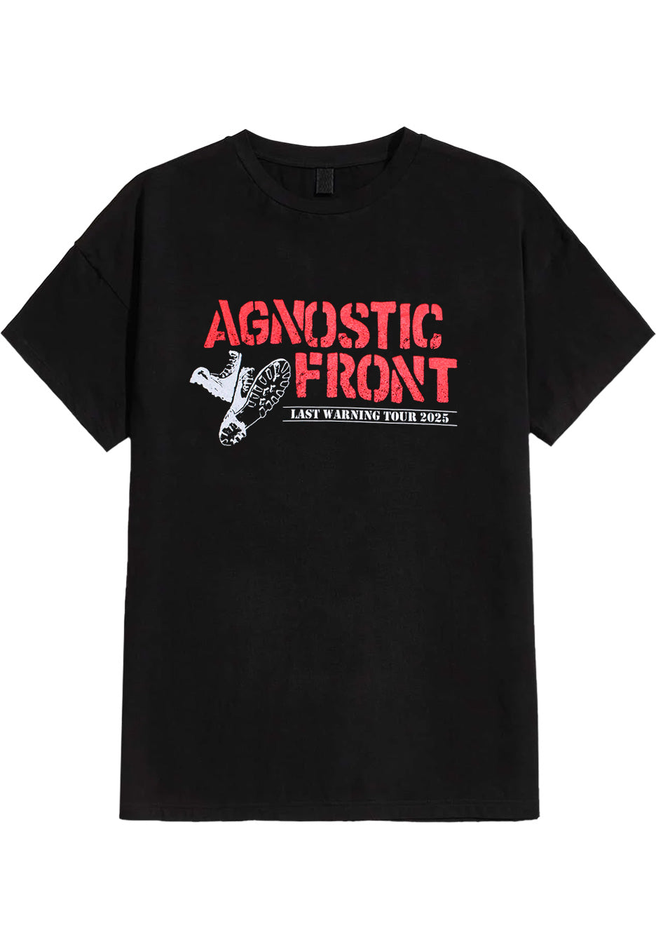 Agnostic Front - Last Warning Tour 2025 - T-Shirt | Neutral-Image