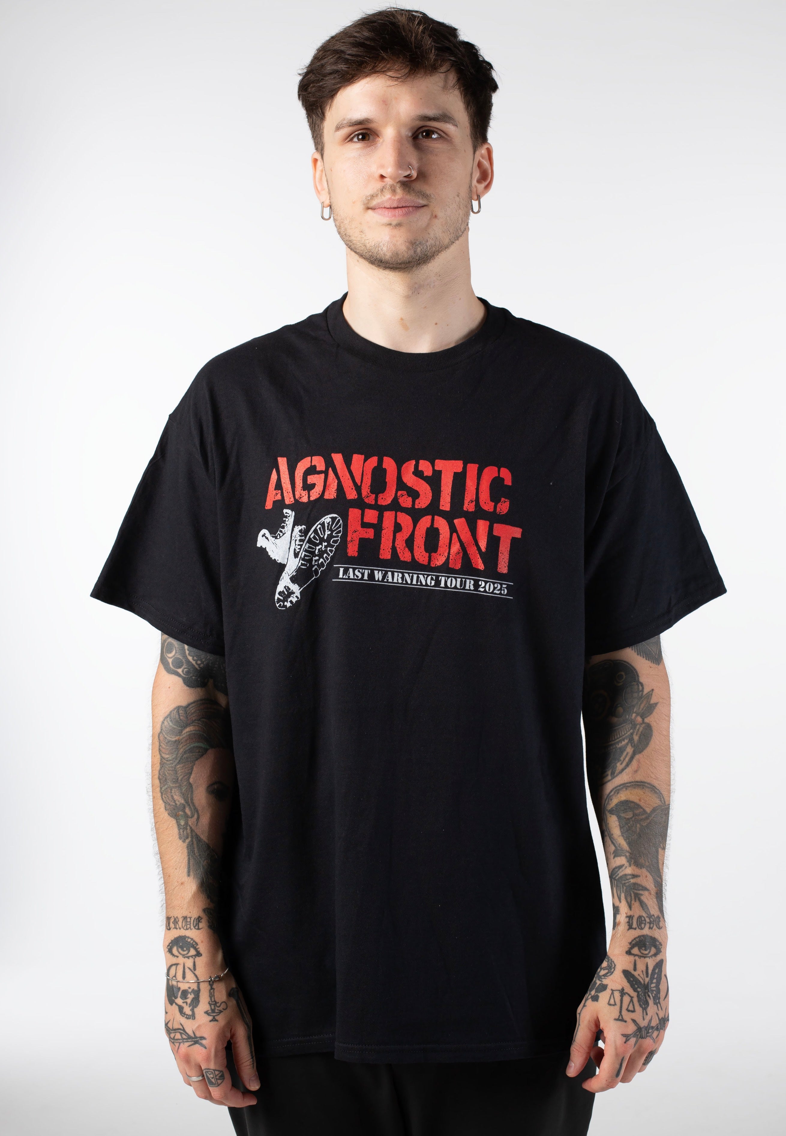 Agnostic Front - Last Warning Tour 2025 - T-Shirt | Men-Image