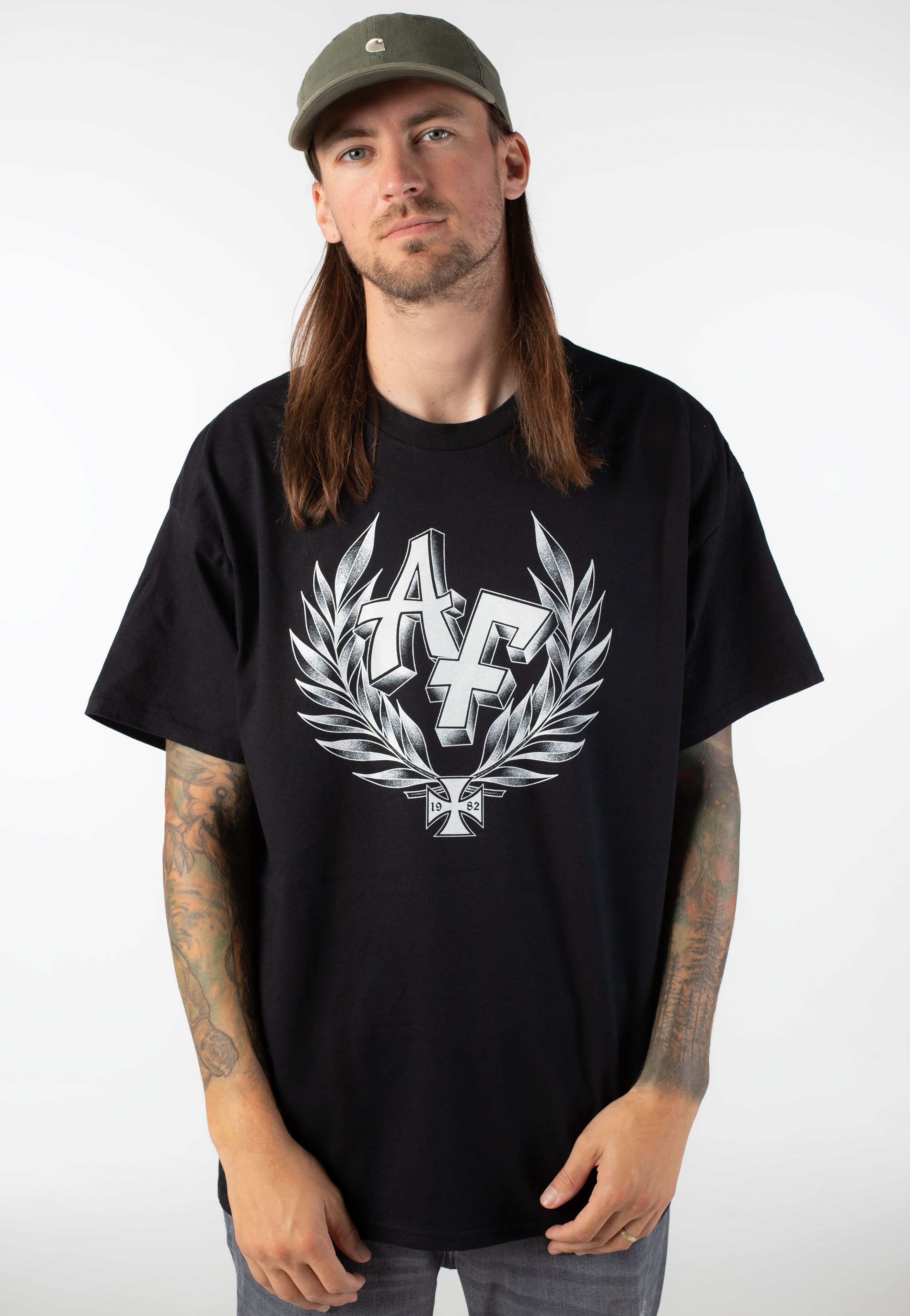 Agnostic Front - Logo Laurel - T-Shirt | Men-Image