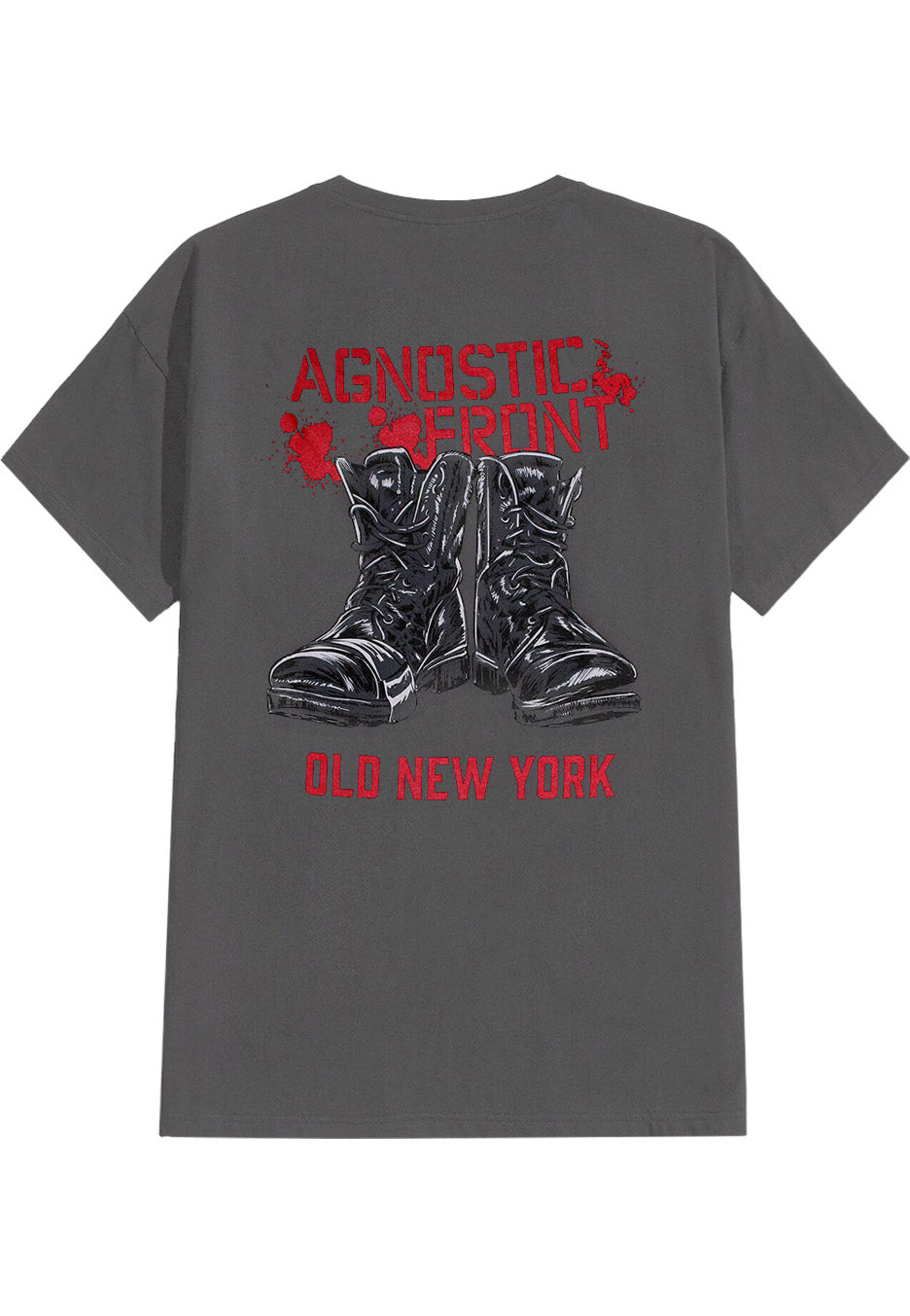Agnostic Front - Old New York Charcoal - T-Shirt | Neutral-Image
