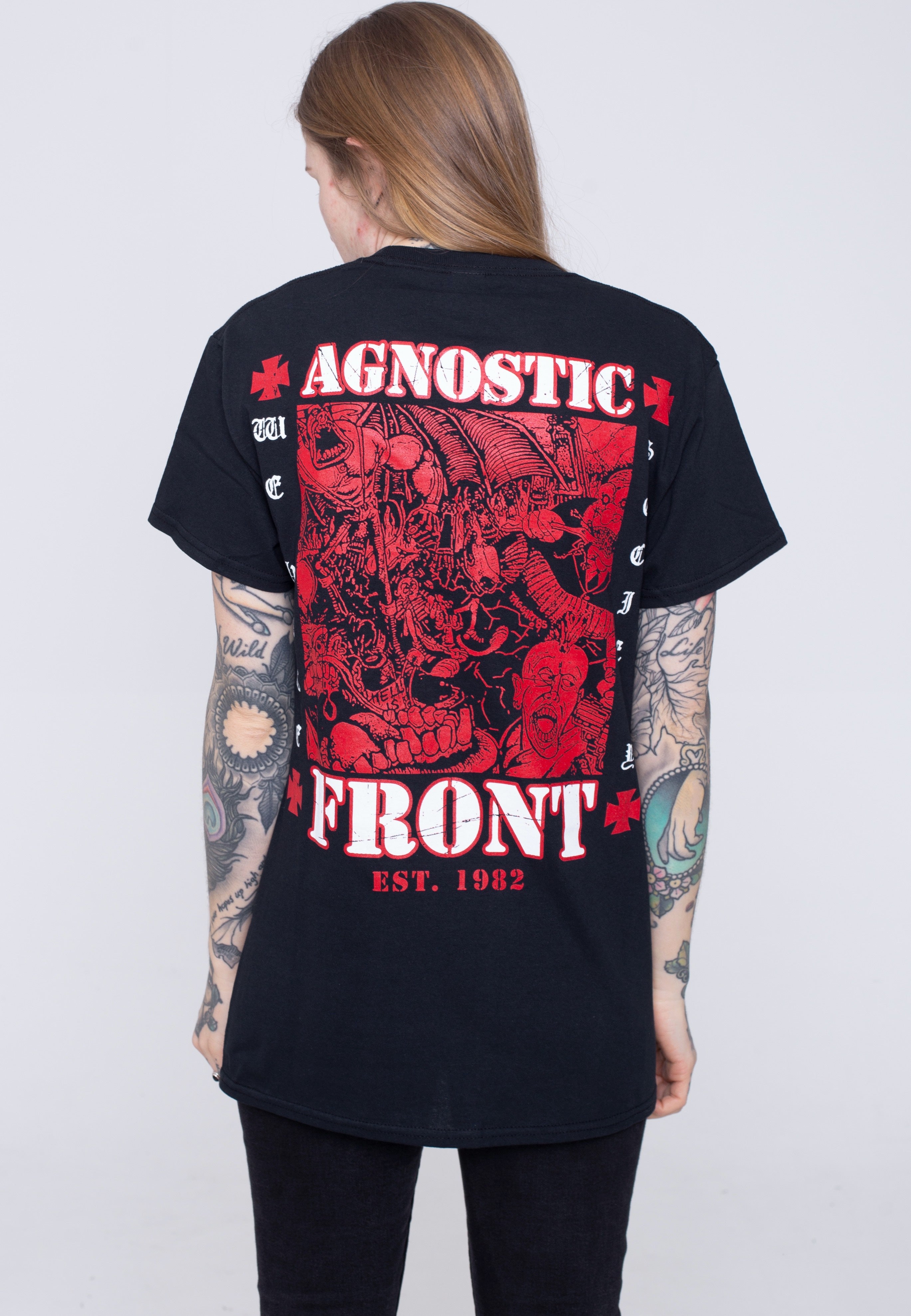 Agnostic Front - We Hate Society - T-Shirt | Impericon
