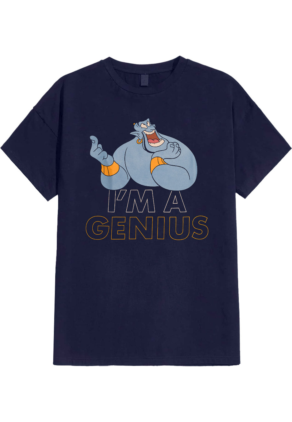 Aladdin - I'm a Genius Navy - T-Shirt | Neutral-Image
