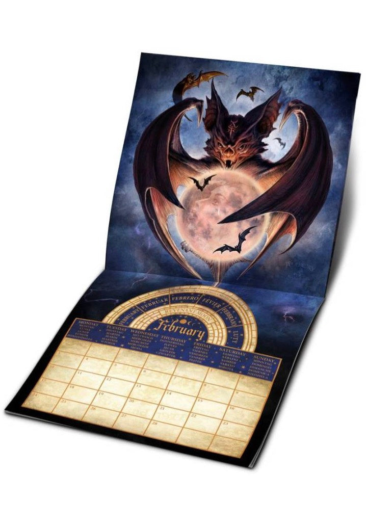 Alchemy England Gothic 'Carpathia By Night' 2025 Kalender | Neutral-Image